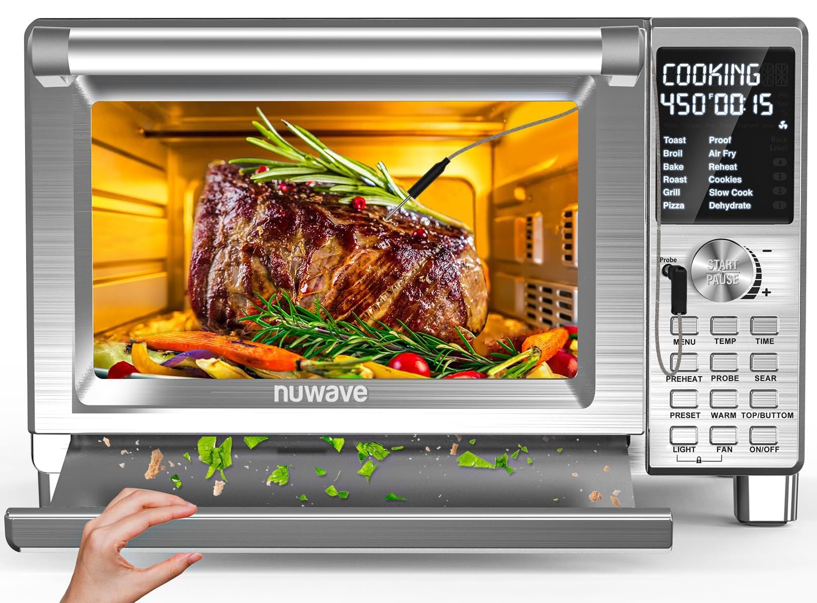Nuwave Bravo XL Pro Air Fryer Toaster Oven