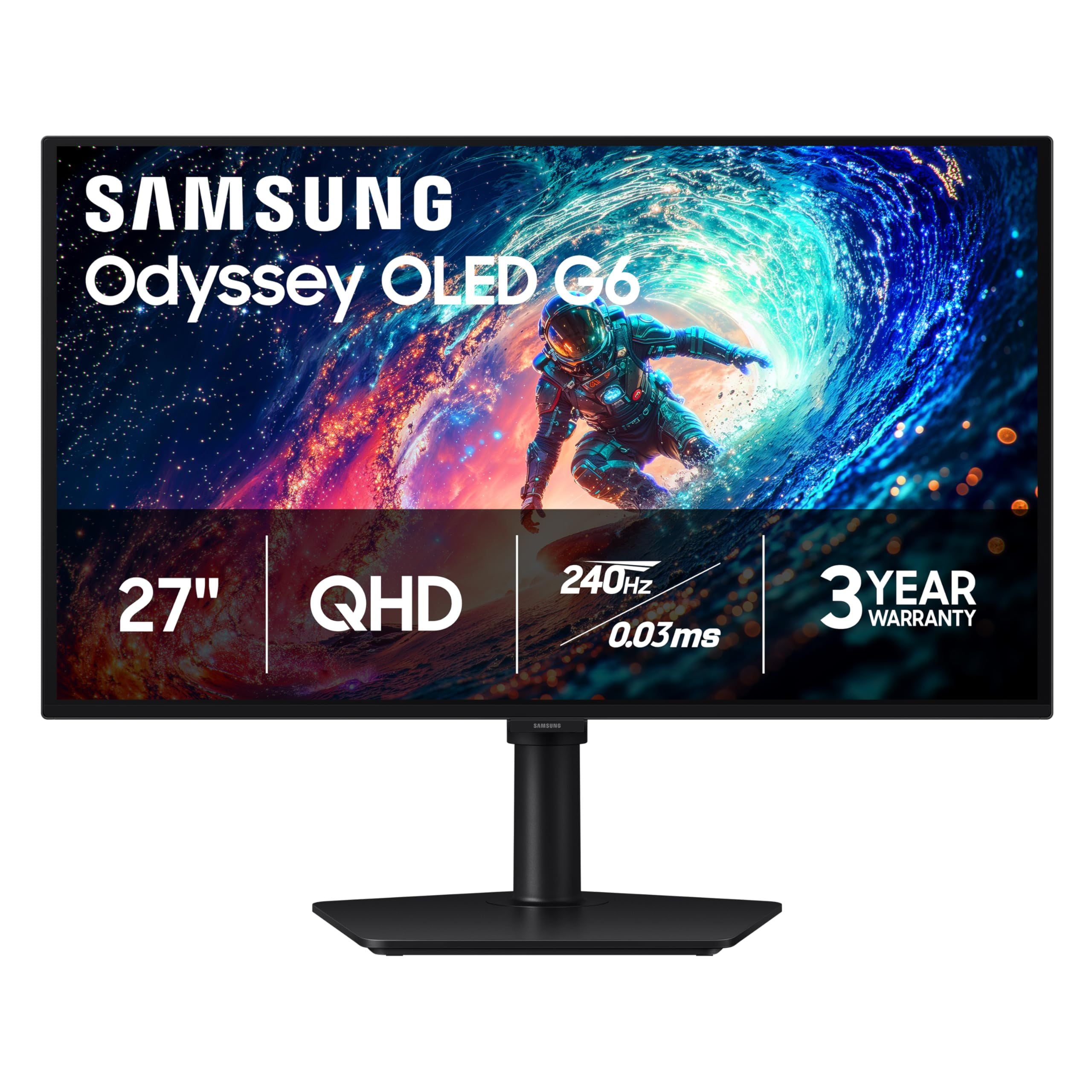 Samsung 27" Odyssey OLED G6 (G61SH) Gaming Monitor
