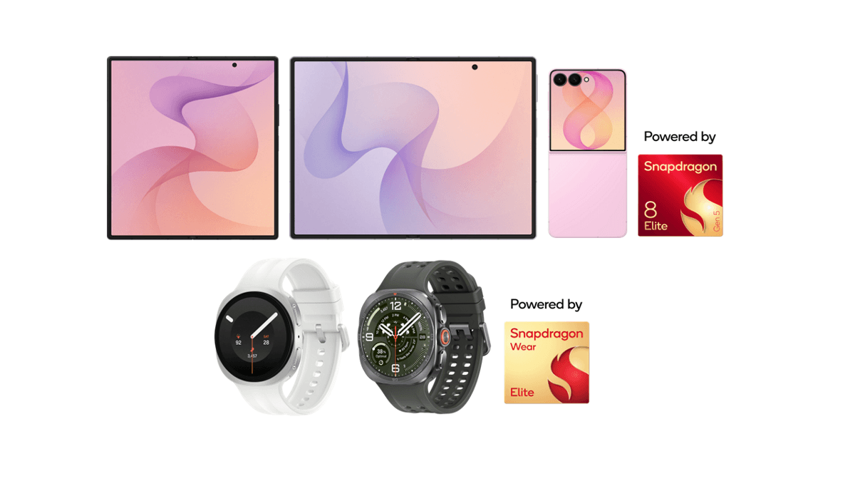 Qualcomm Snapdragon chips will power Samsung’s new Galaxy foldables and watches