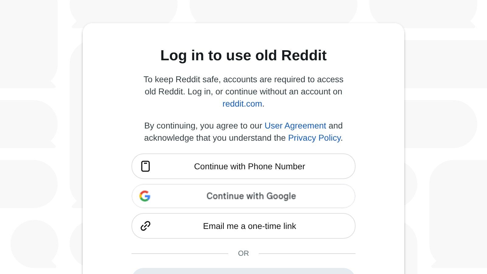 Reddit Plans Mandatory Logins With Tests Outside the US in the Fourth Quarter
