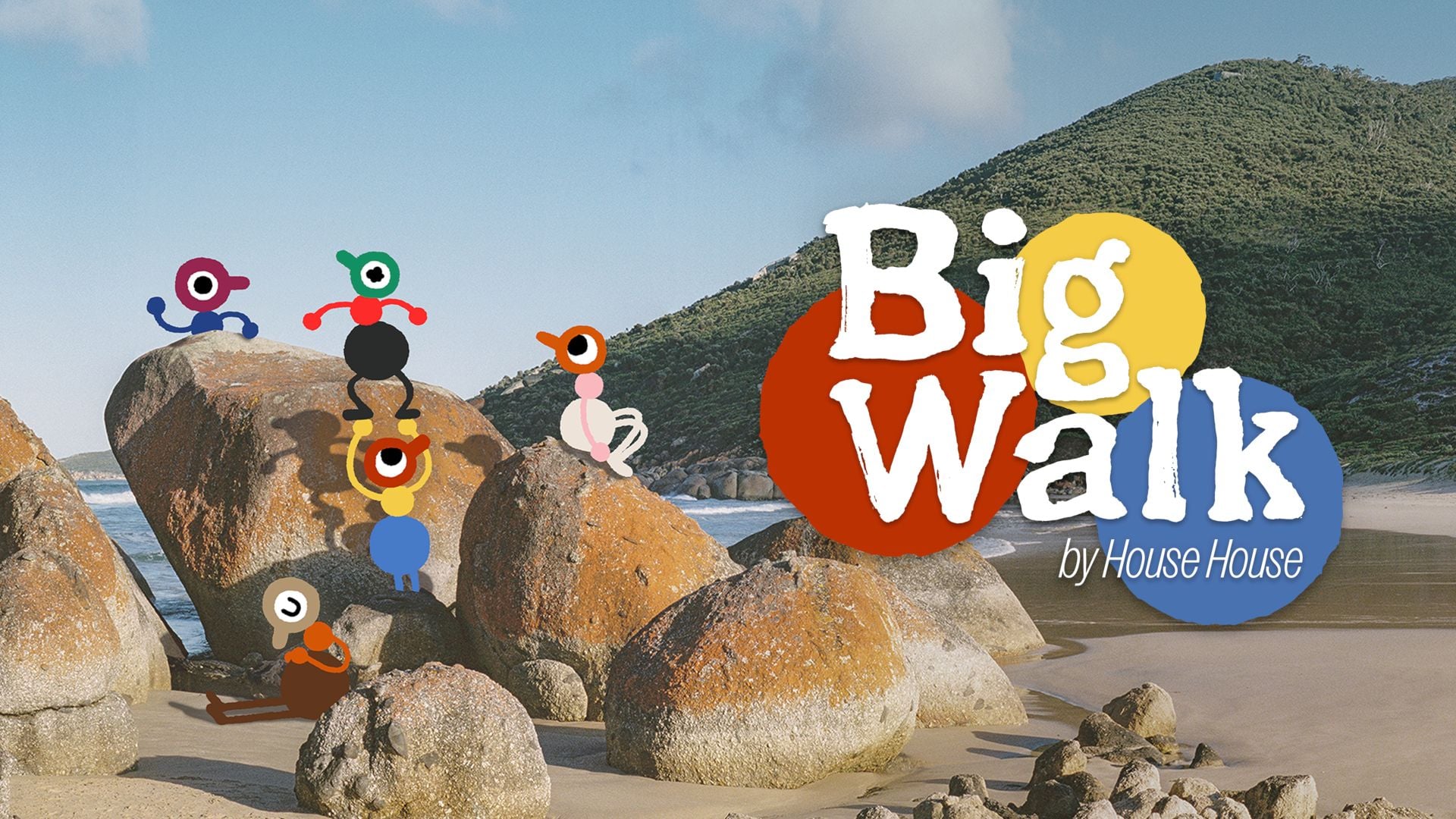 Big Walk cooperative adventure key art