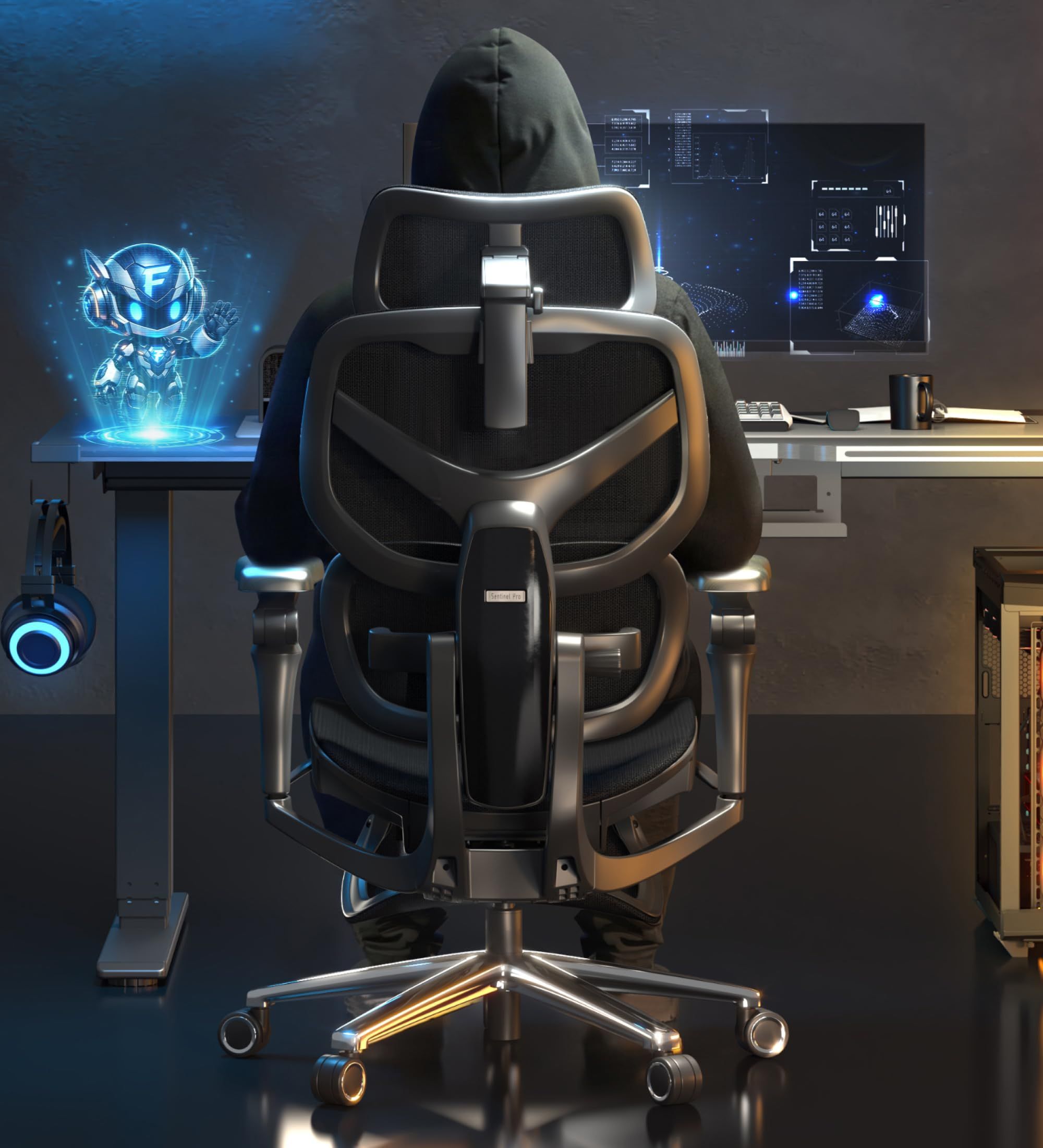 FLEXISPOT Sentinel-Pro ergonomic gaming chair