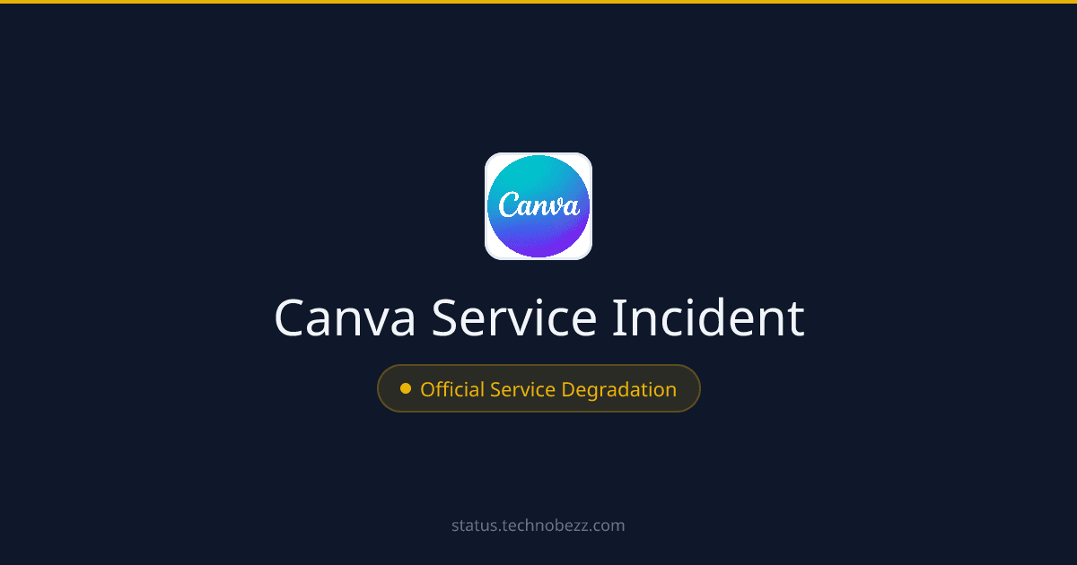 Canva reports some users may have issues using Canva