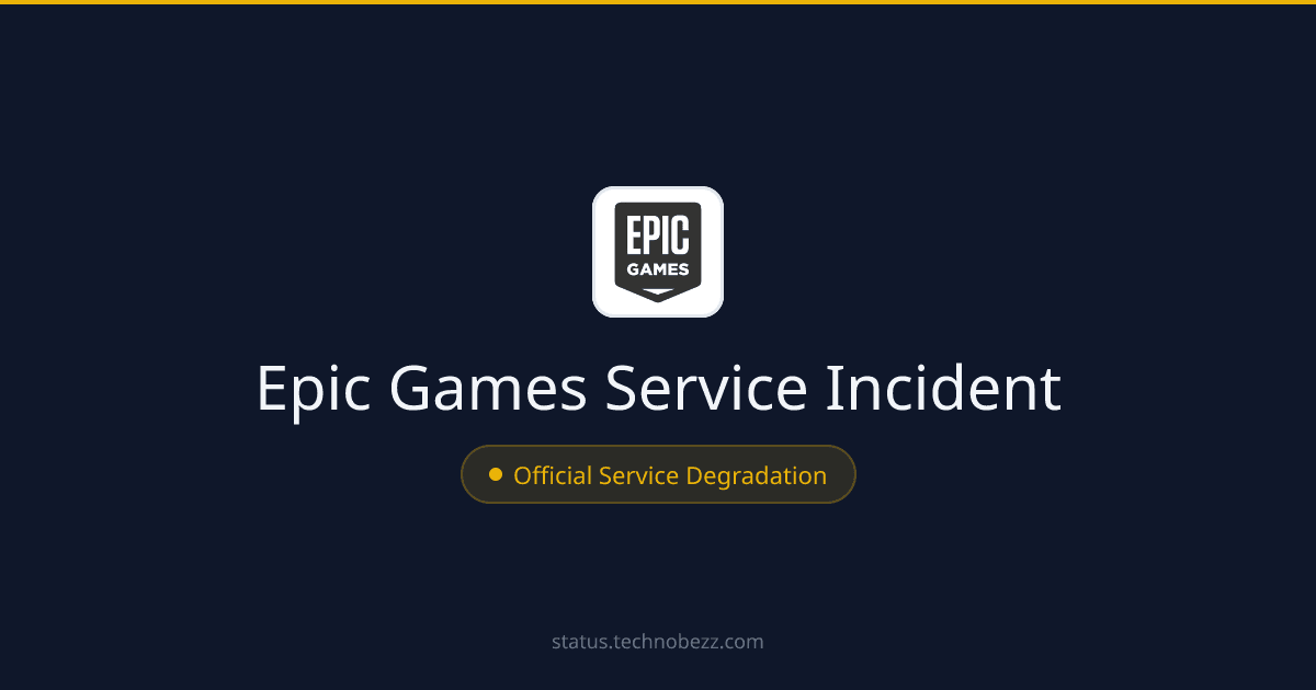 Epic Games EOS Sessions and Lobbies Issue Identified
