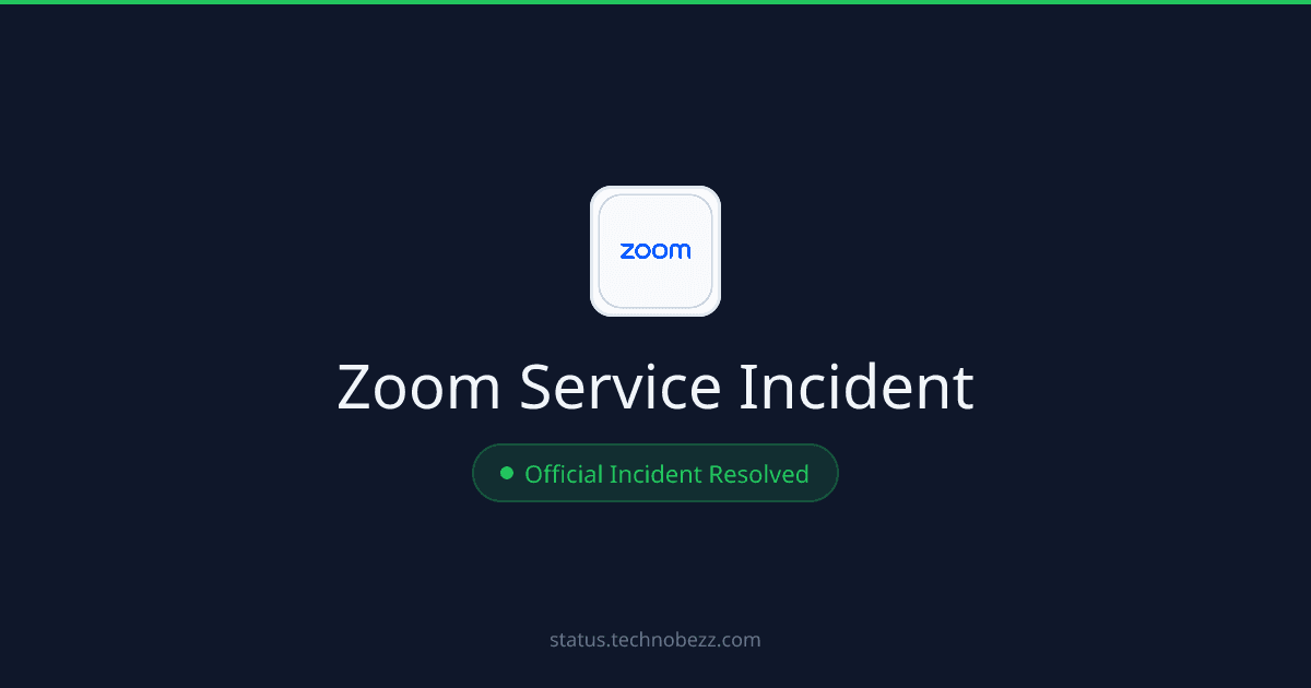 Zoom Resolves AI Companion Service Degradation in US Region