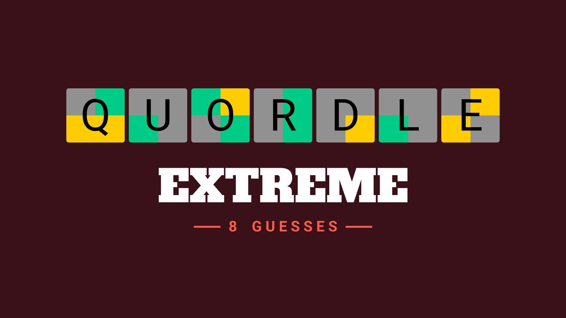 Today's Extreme Quordle Hints, Clues and Answers for Wednesday, September 30, 2026