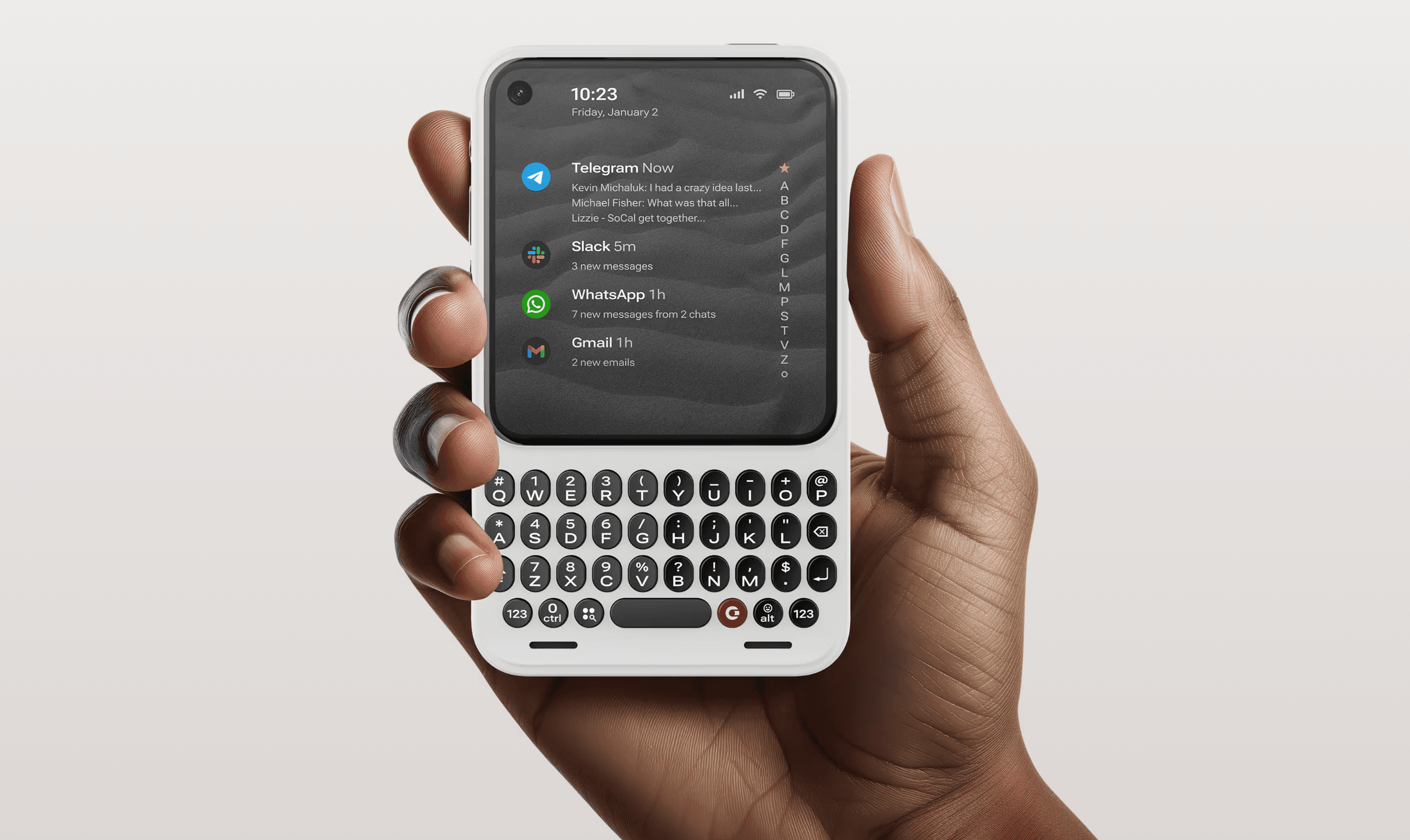 Clicks Launches Communicator Smartphone with BlackBerry-Style Keyboard