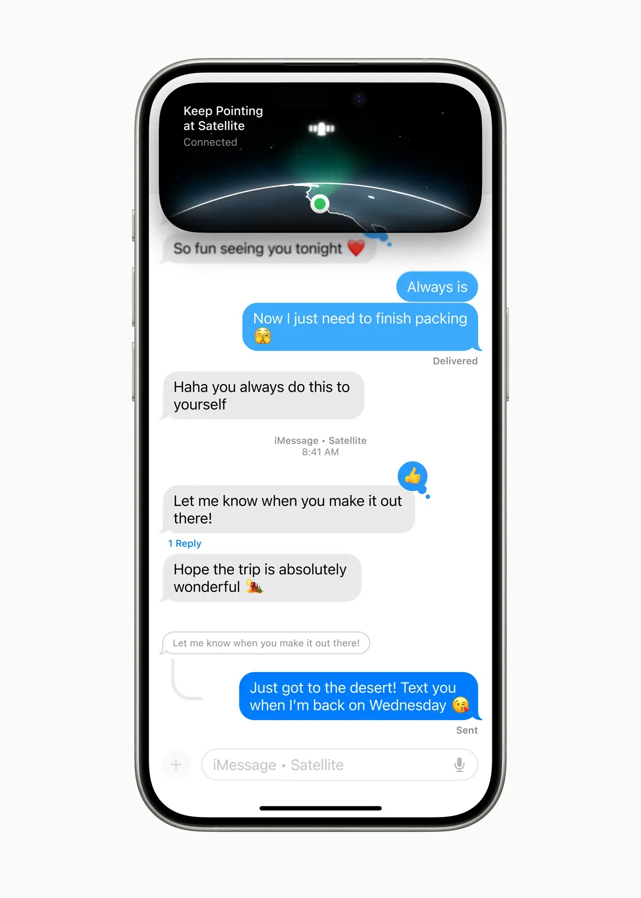 Stay Connected Anywhere with Satellite Messaging on iPhone