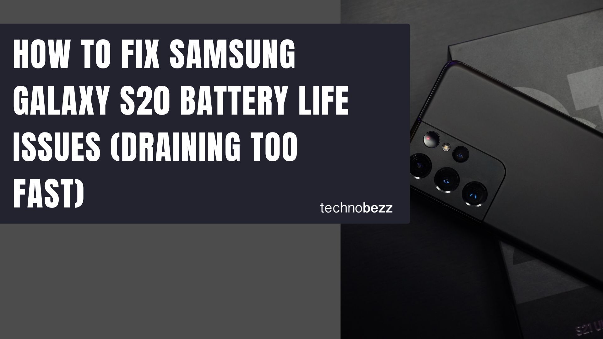 To Fix Samsung Battery Life Issues (Draining Fast)