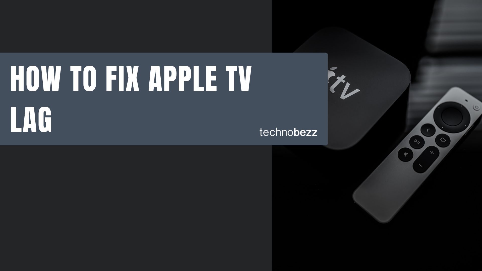 pølse samtale mount How To Fix Apple TV Lag