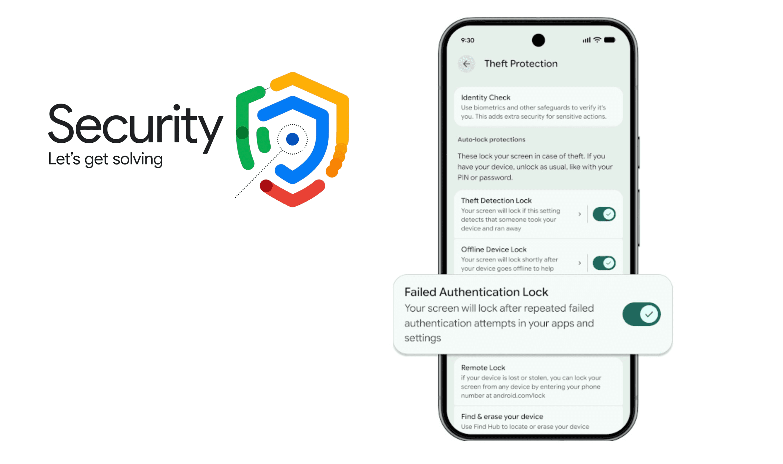 Google announces new Android theft protection updates for stronger security
