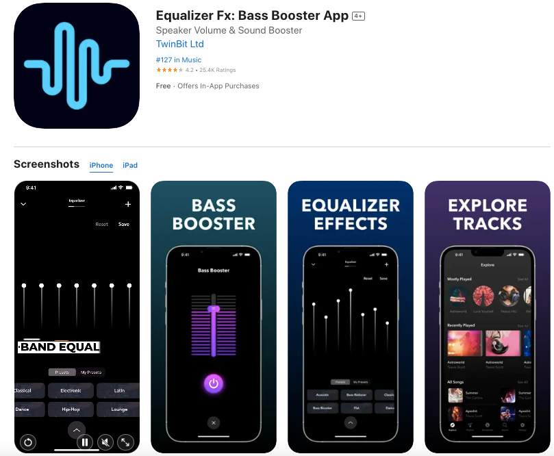 Equalizer Apps IPhone -