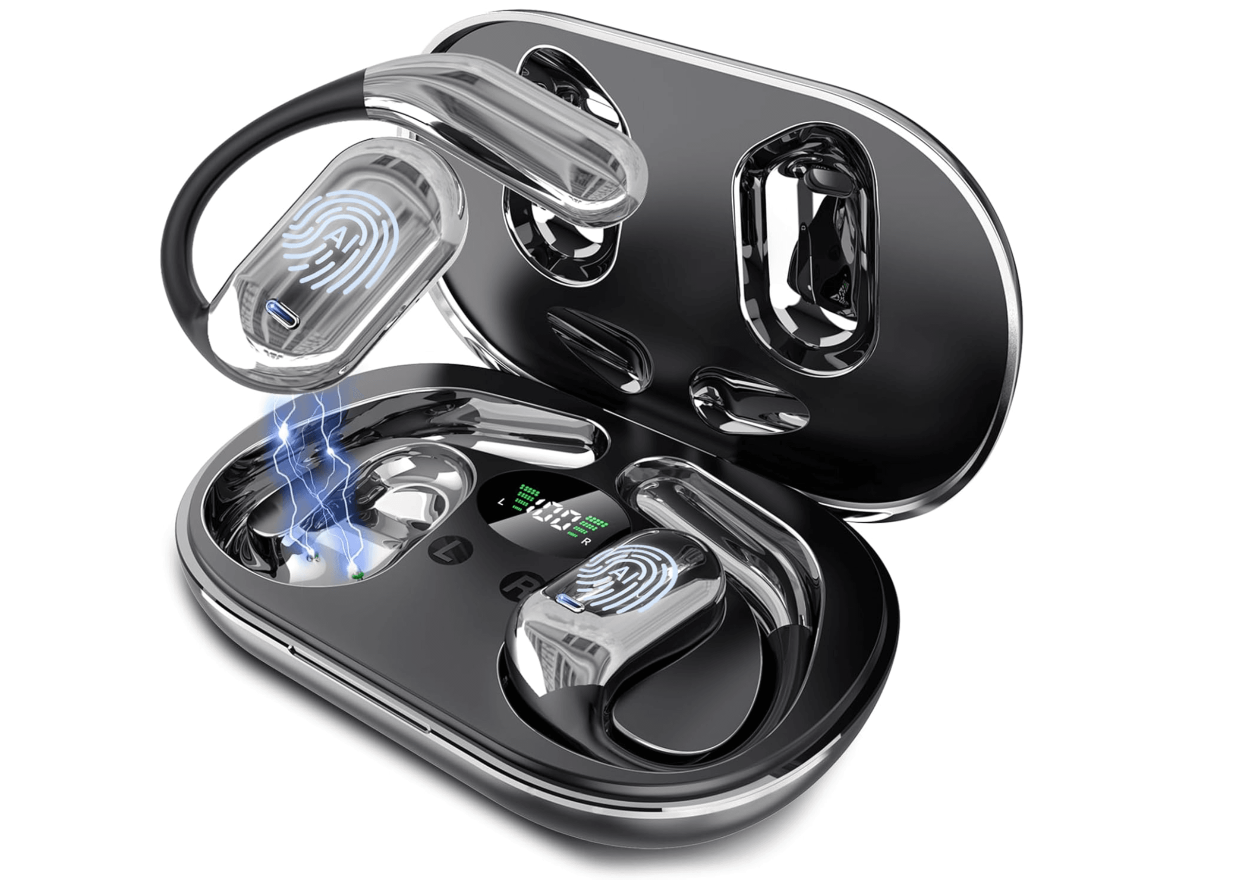 Mosyxe AI Translation Earbuds Real Time 3-in-1 Translator