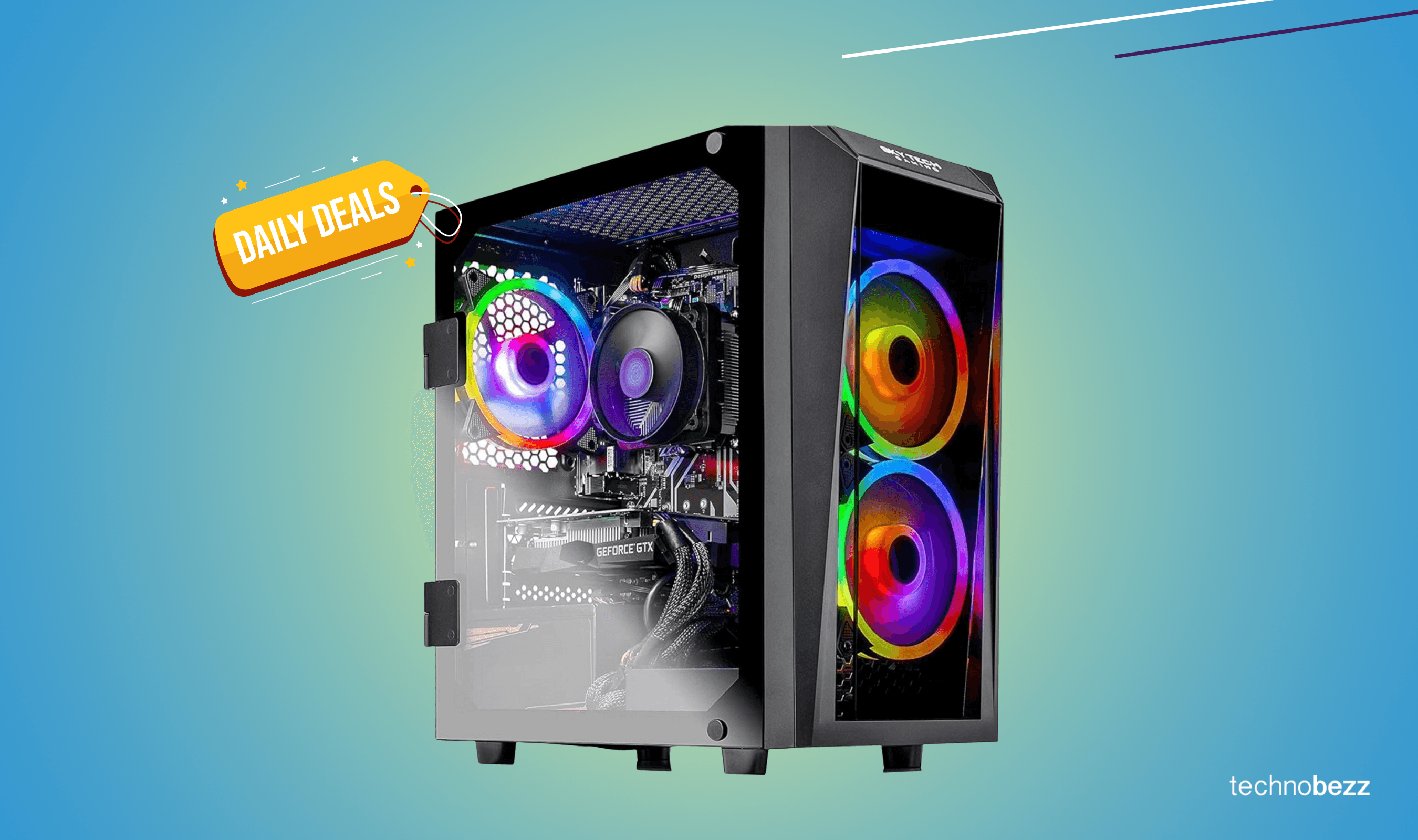 Amazon discounts the Skytech Gaming Blaze ll PC to $854.99