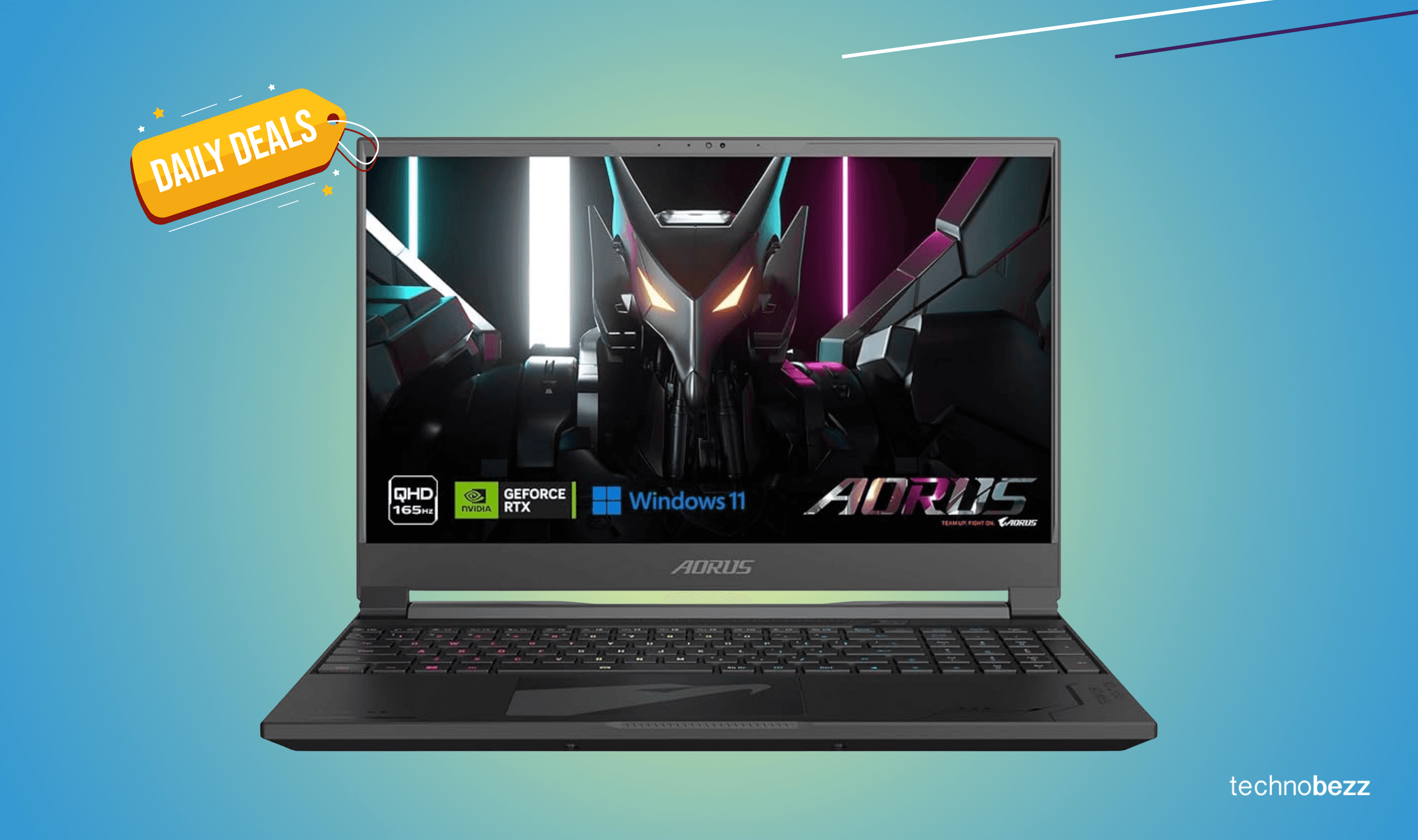 GIGABYTE AORUS 15X gaming laptop drops to $1136 