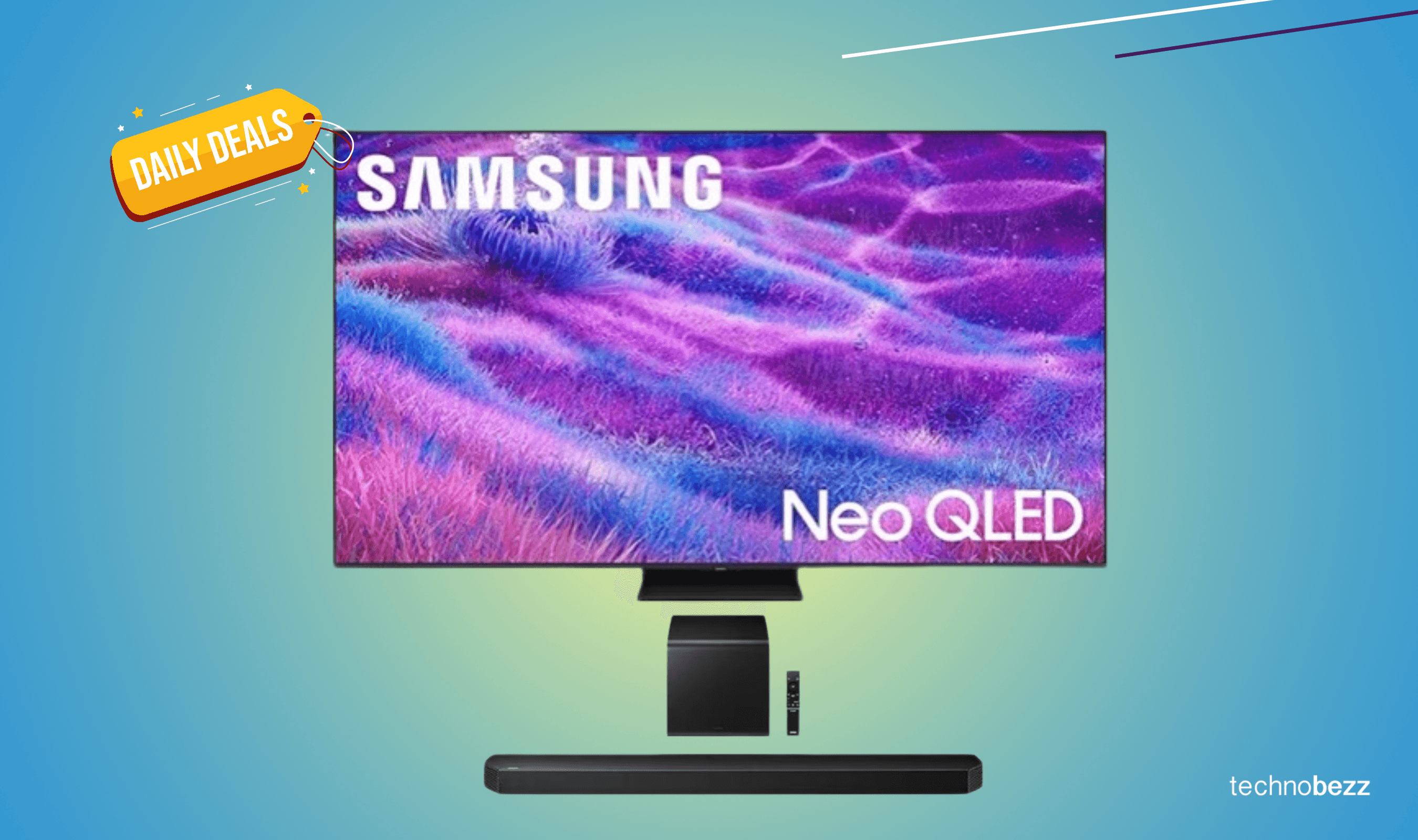 Amazon discounts Samsung 100-inch Neo QLED TV to $4745.98