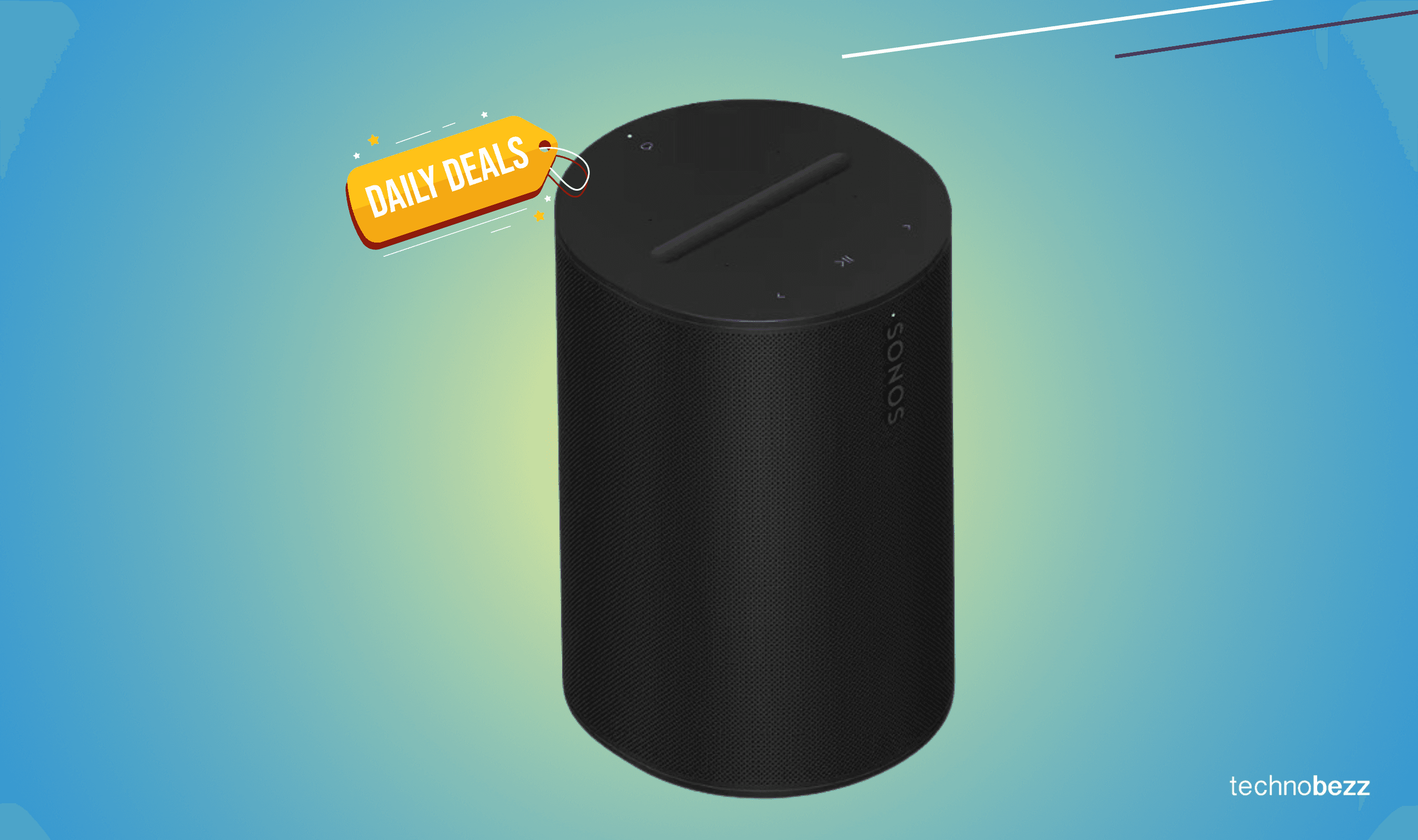 Sonos Era 100 Black Wireless Speaker Drops to $179