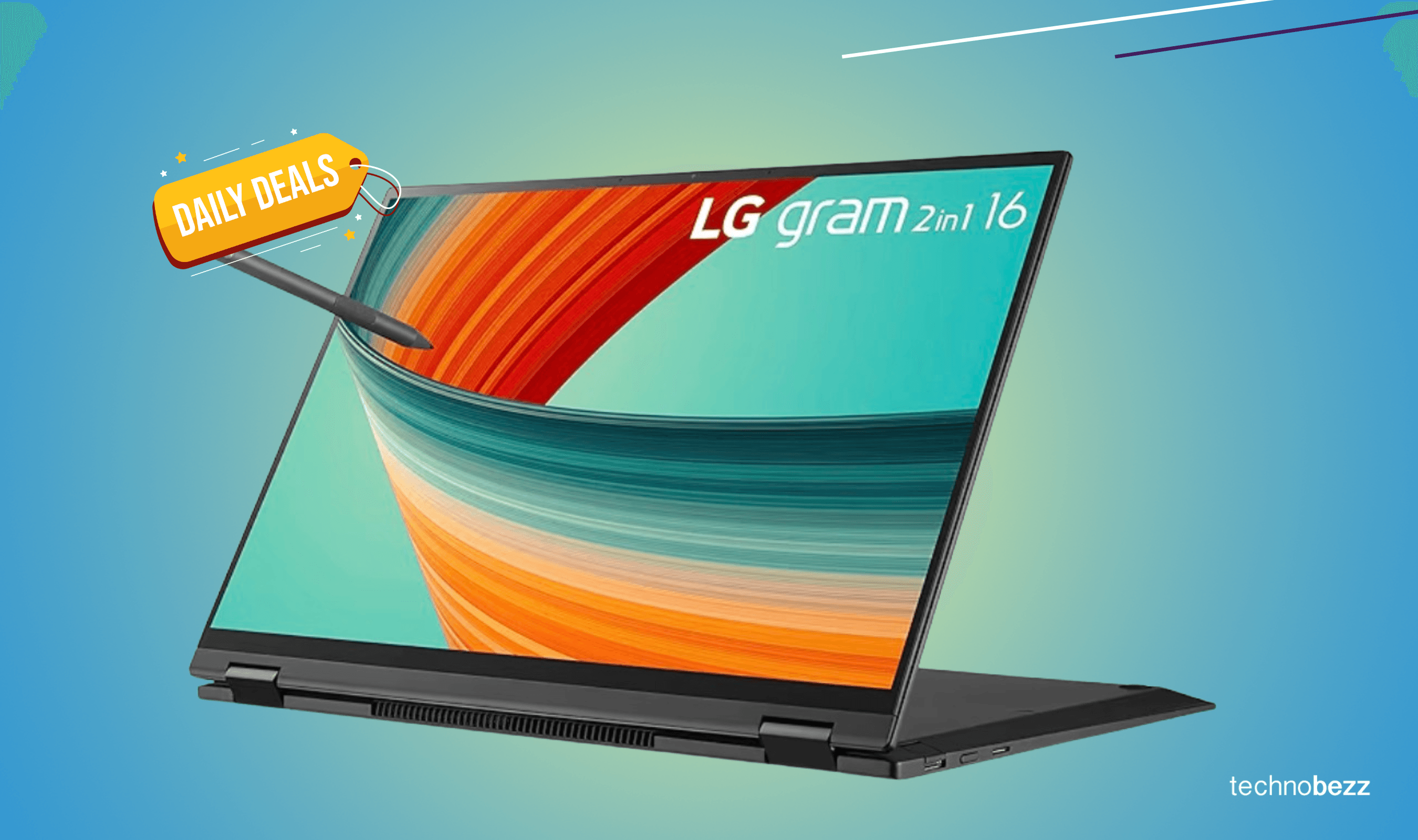 LG gram 16-inch 2-in-1 laptop drops to $1125.76 