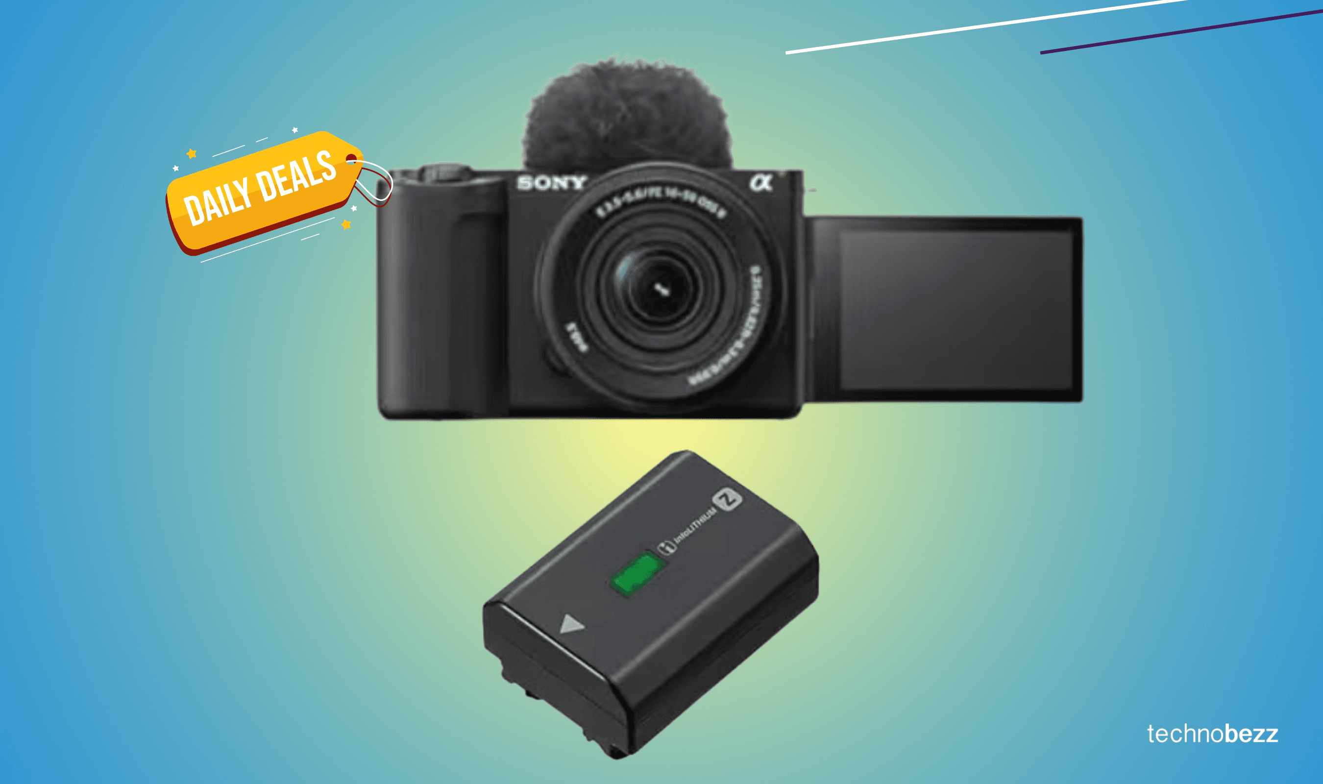 Sony Alpha ZVE10 II camera drops to $1217.95
