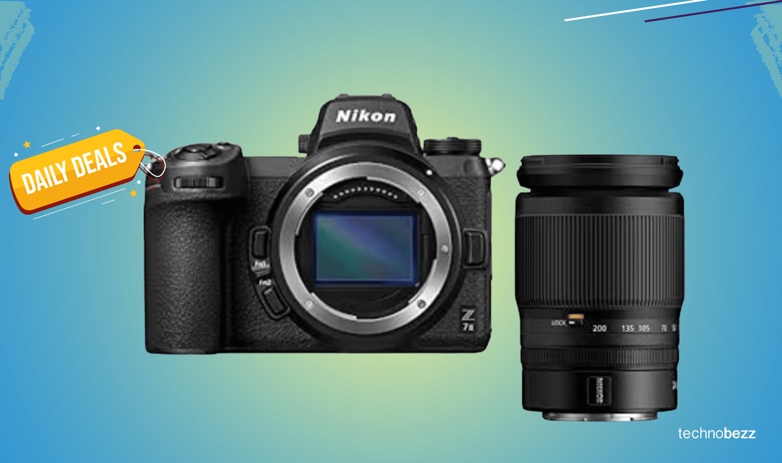 Nikon Z 7II mirrorless camera drops to $2693.90