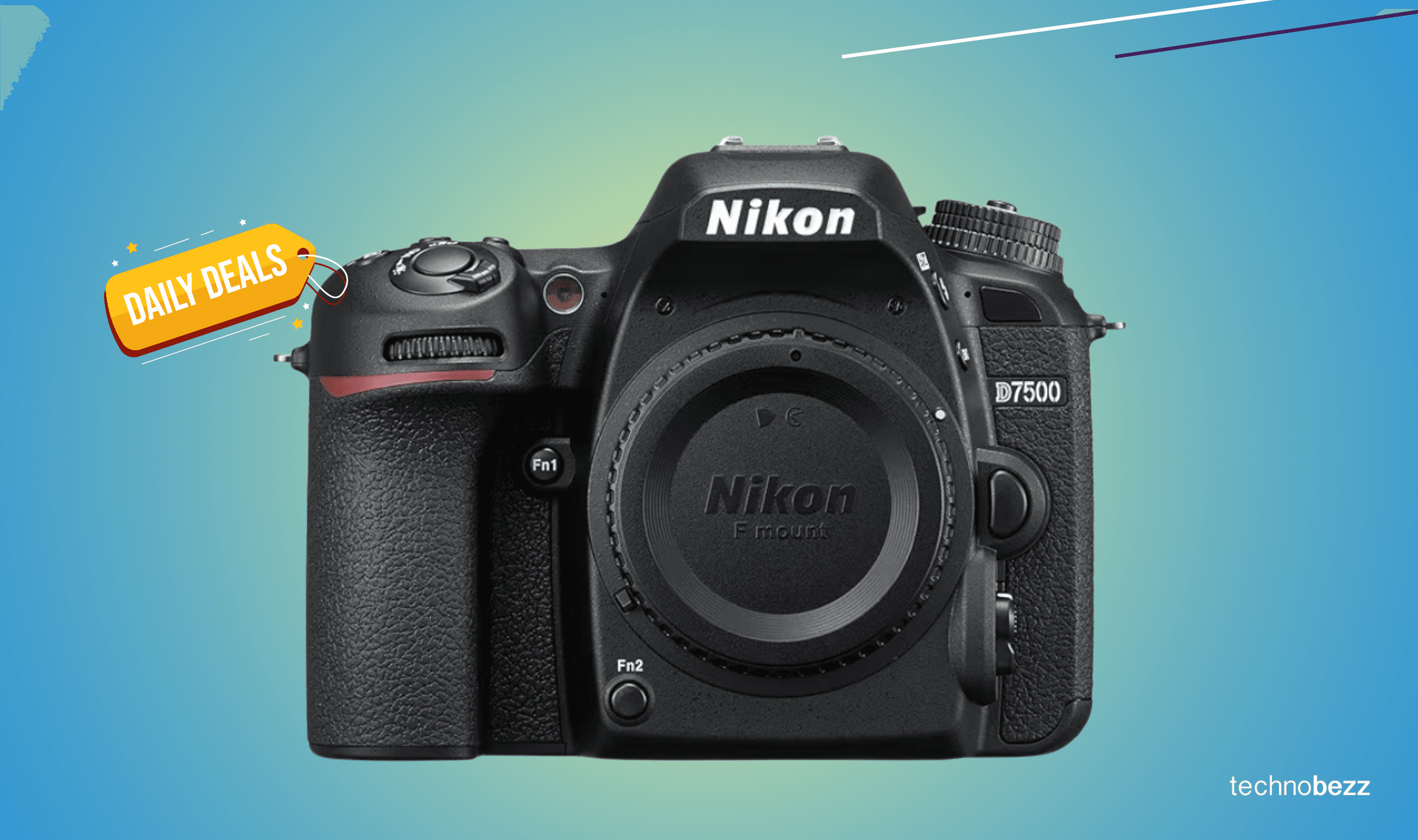 Nikon D7500 DSLR body drops to $696.95