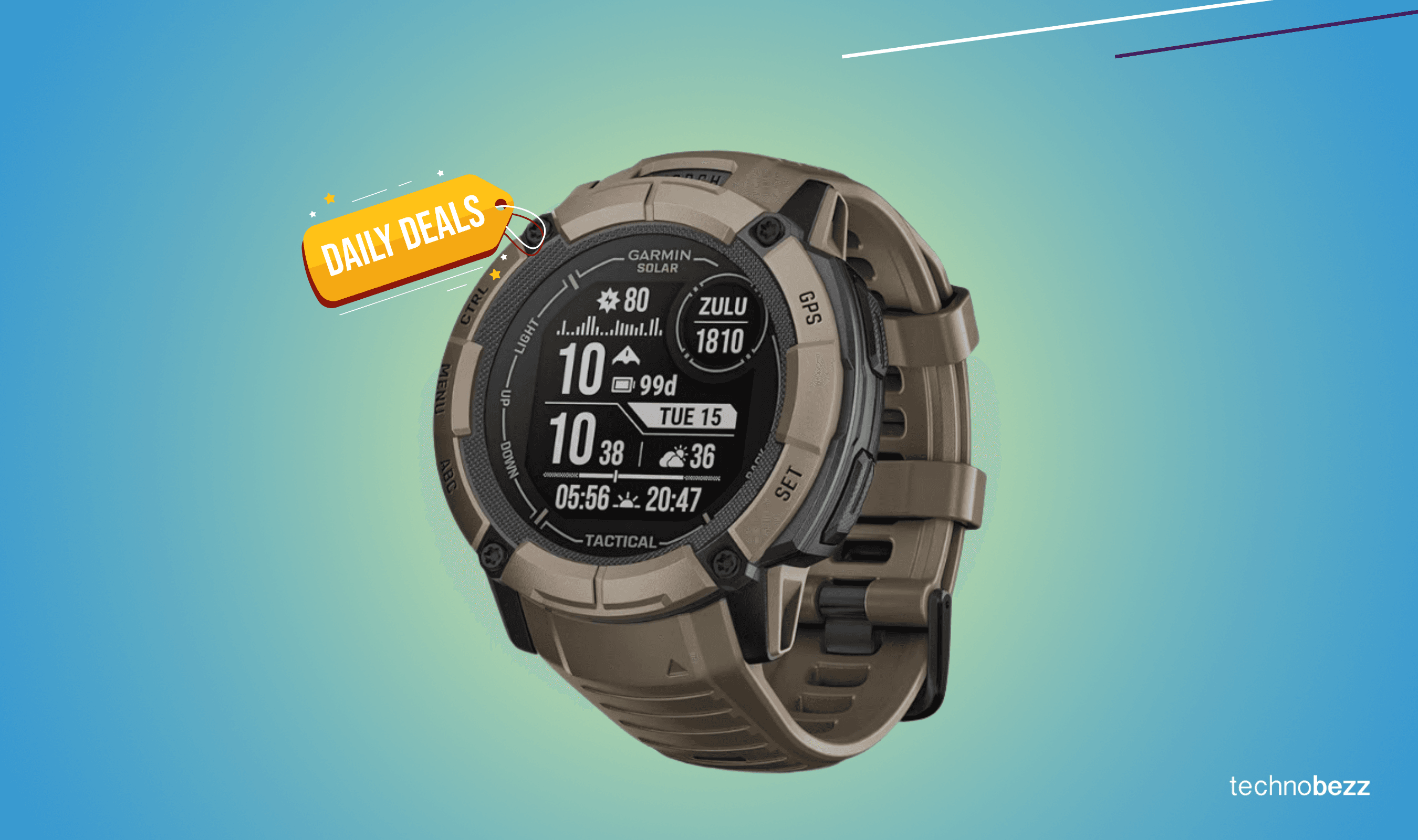 Garmin Instinct 2X Solar Tactical Edition drops to $349.99