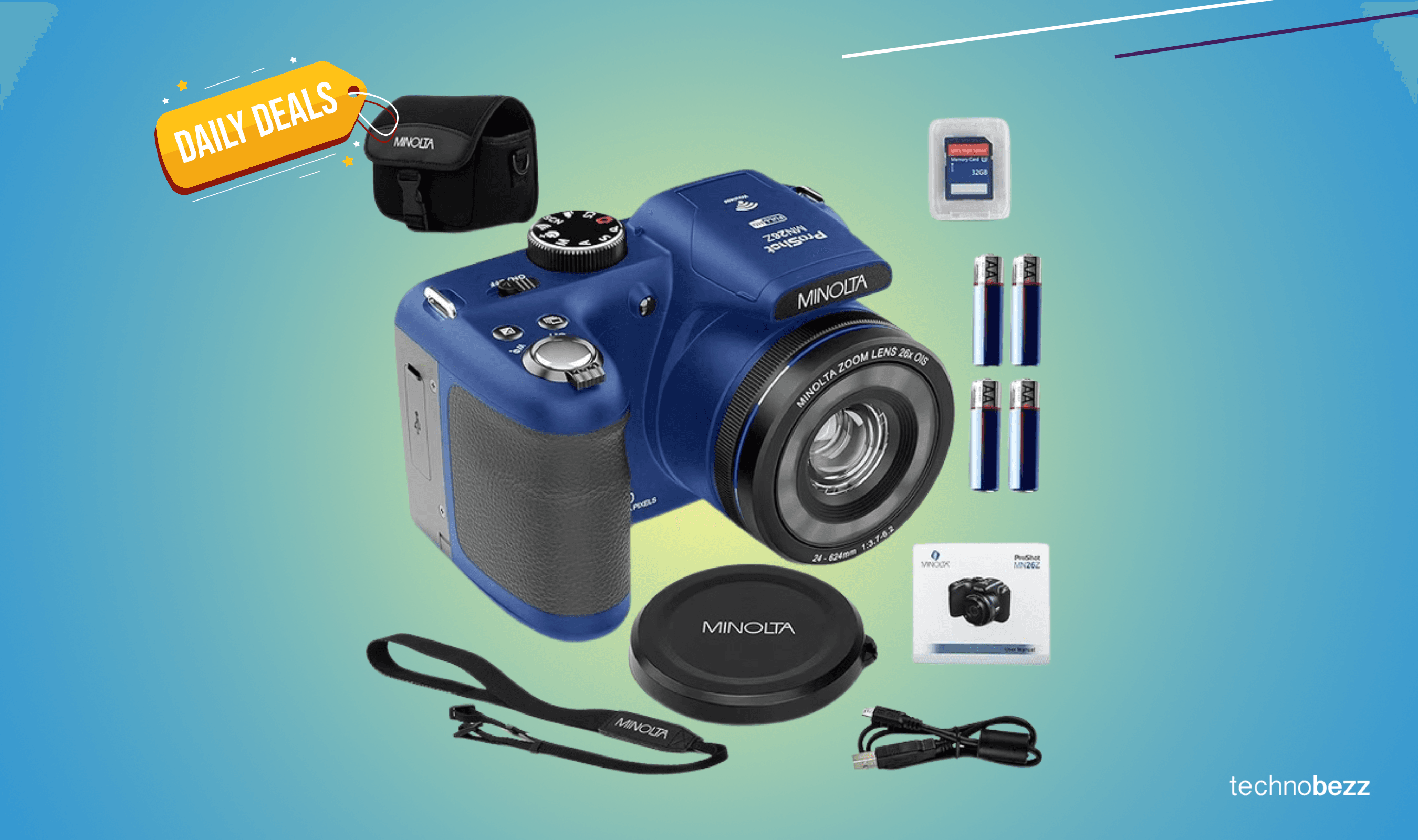 Minolta ProShot 20MP camera drops to $209.50