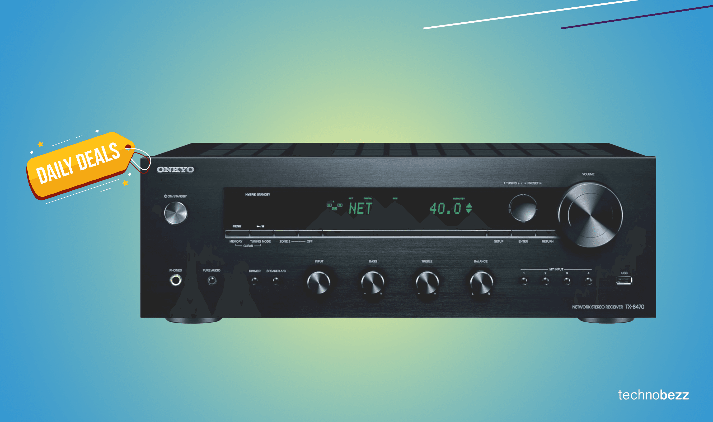 Onkyo TX-8470 Stereo Receiver Drops to $762.03 