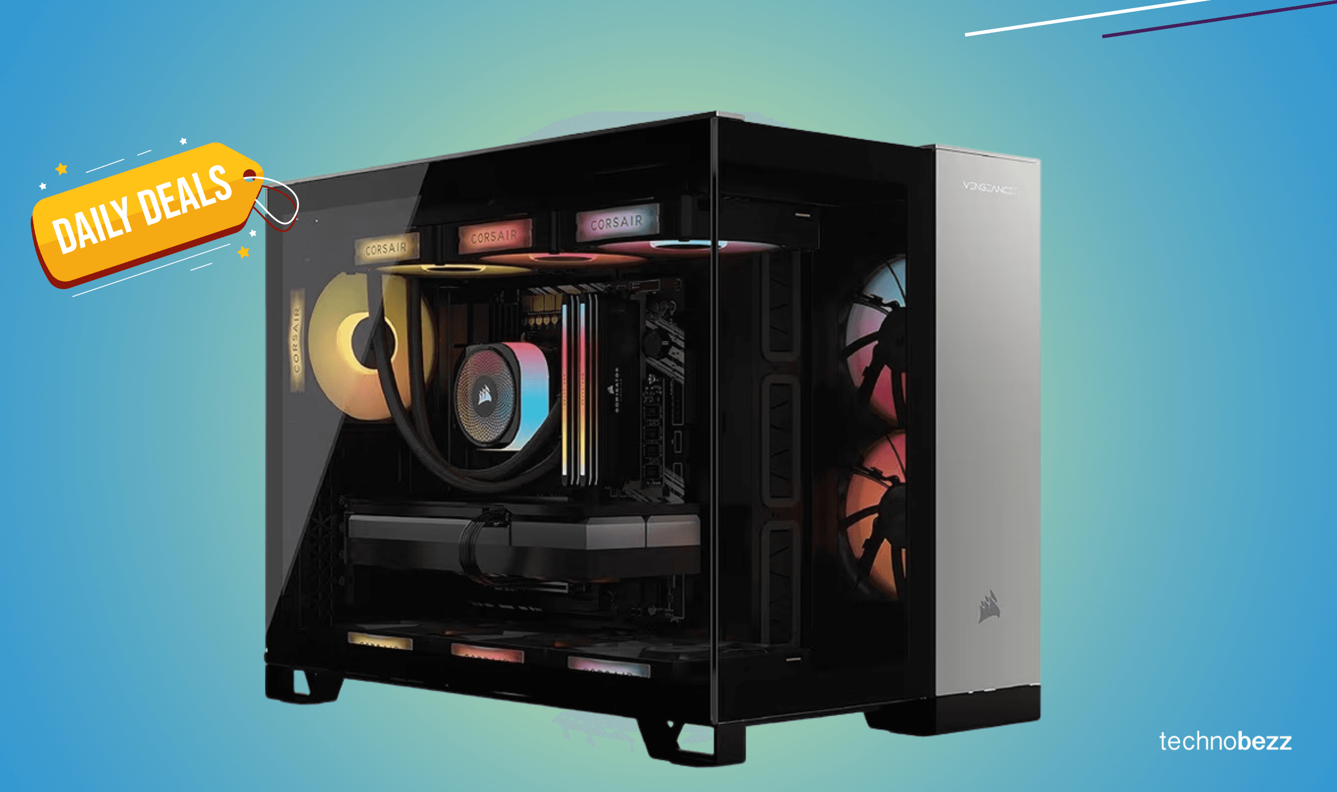 Corsair Vengeance a5100 Gaming PC with RTX 5080 drops to $3899.99