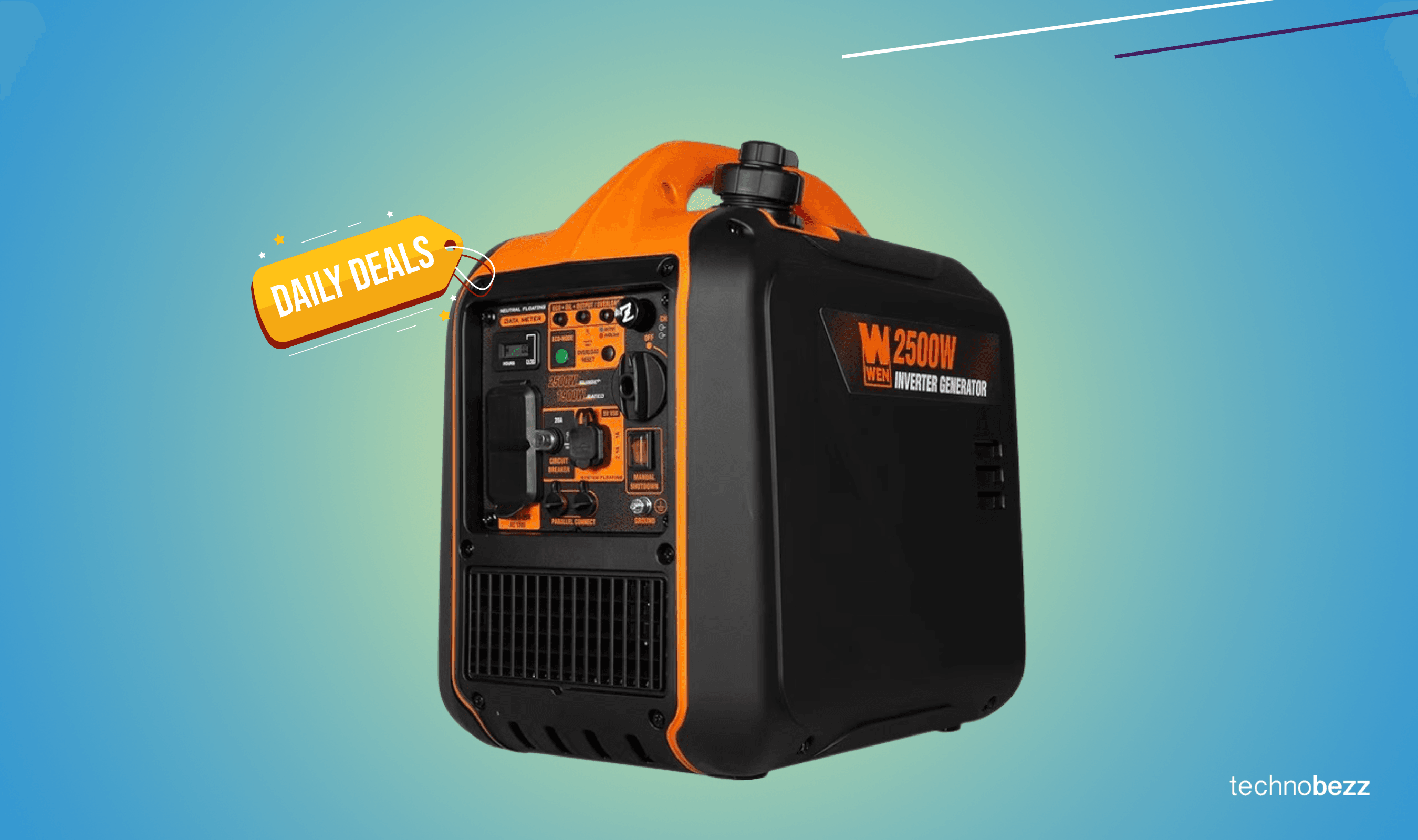 WEN 2500-Watt Inverter Generator drops to $328
