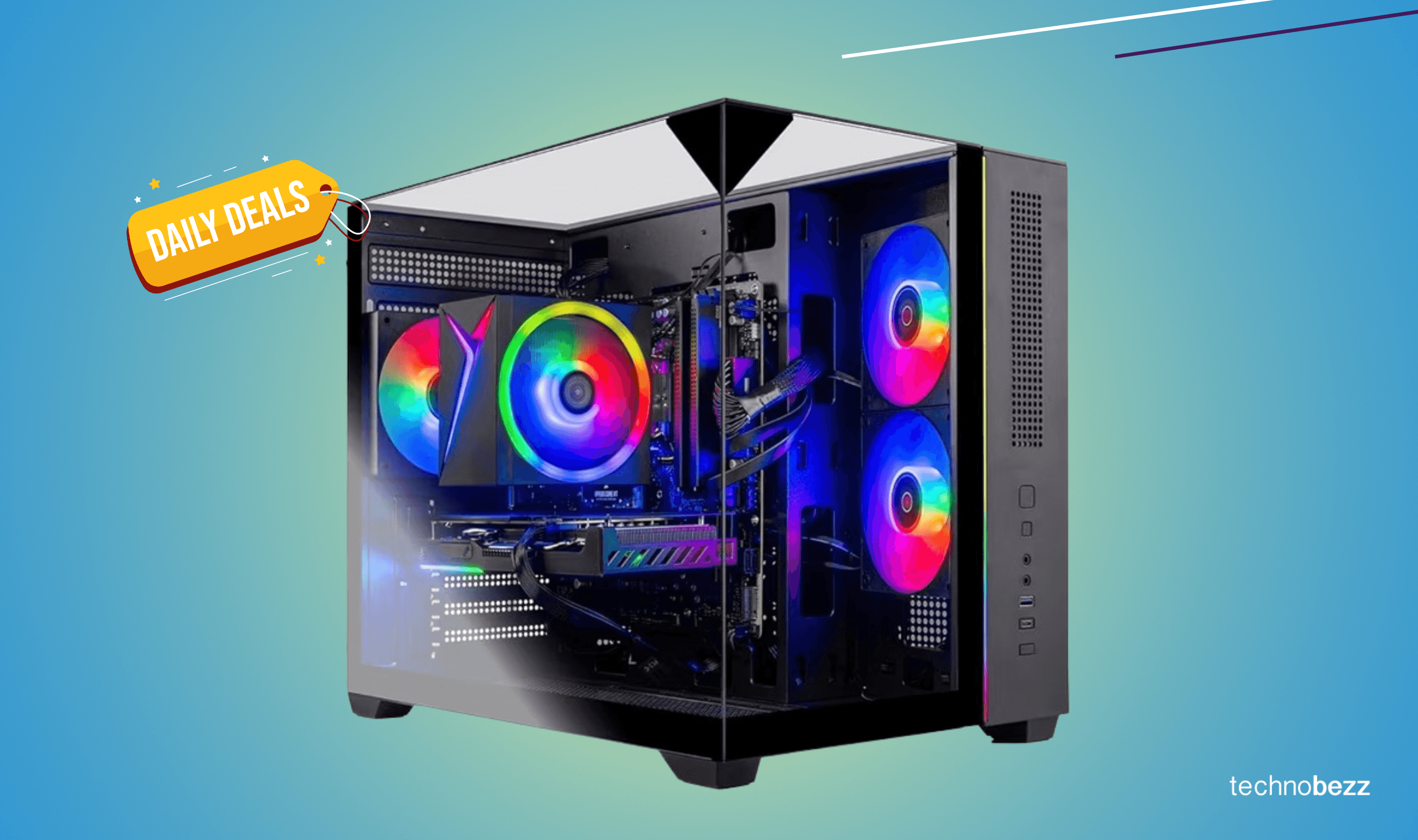 Amazon discounts Skytech Gaming Crystal PC with AMD Ryzen to $896.68