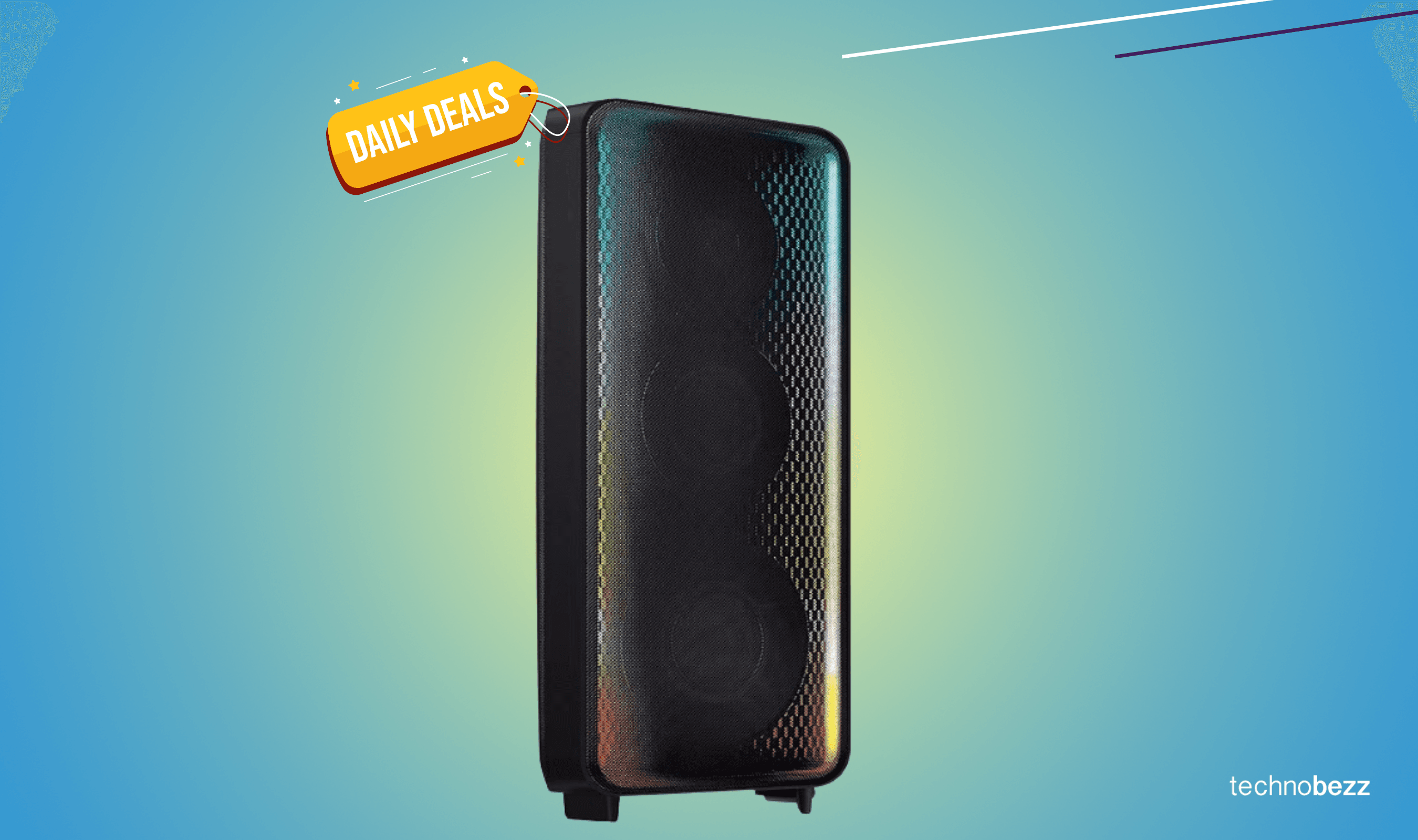 Samsung MX-ST90B Sound Tower Portable Party Speaker drops to $599.95