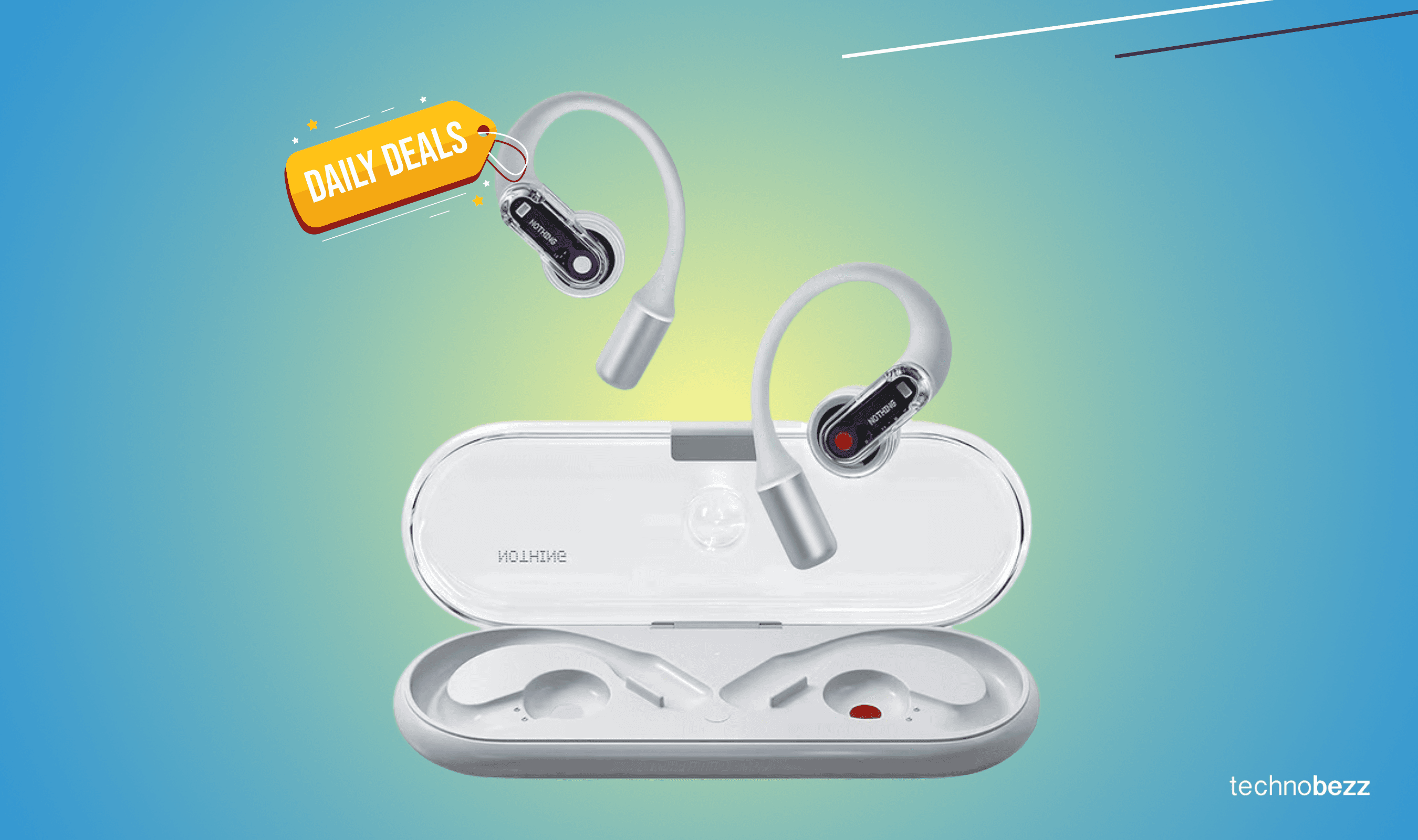 Amazon lists Nothing Ear Lightweight Open Ear Headphones for $115.14