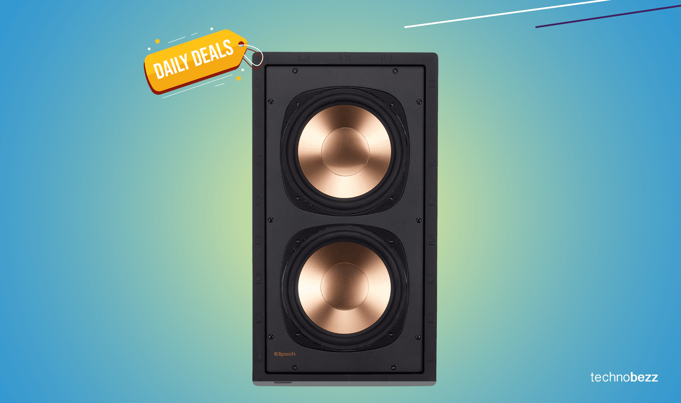 Klipsch RW-5802 II In-Wall Subwoofer Drops to $613.19 