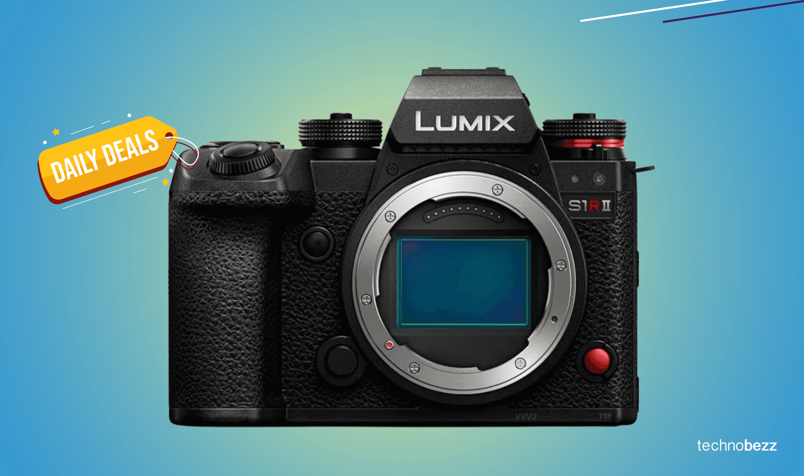 Panasonic LUMIX S1RII mirrorless camera drops to $2997.99 
