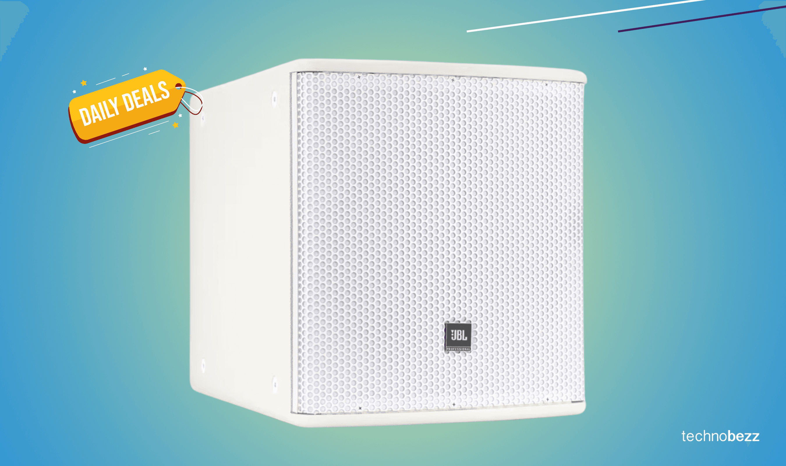 JBL Professional ASB6112-WH Subwoofer drops to $1204.01 