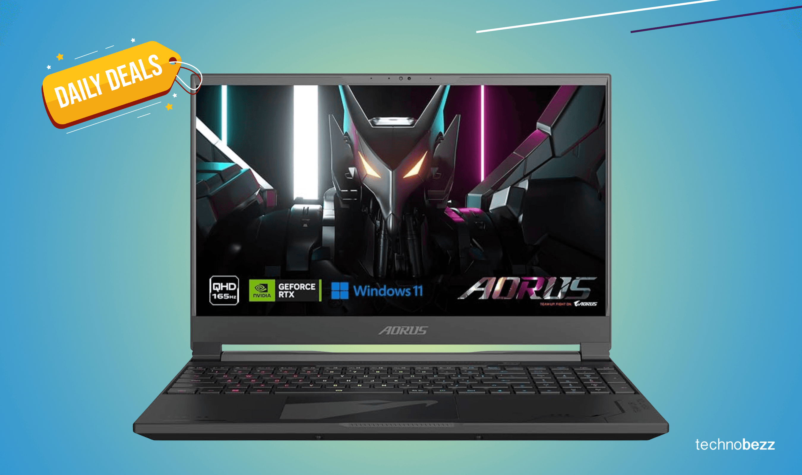 GIGABYTE AORUS 15X gaming laptop drops to $1136 