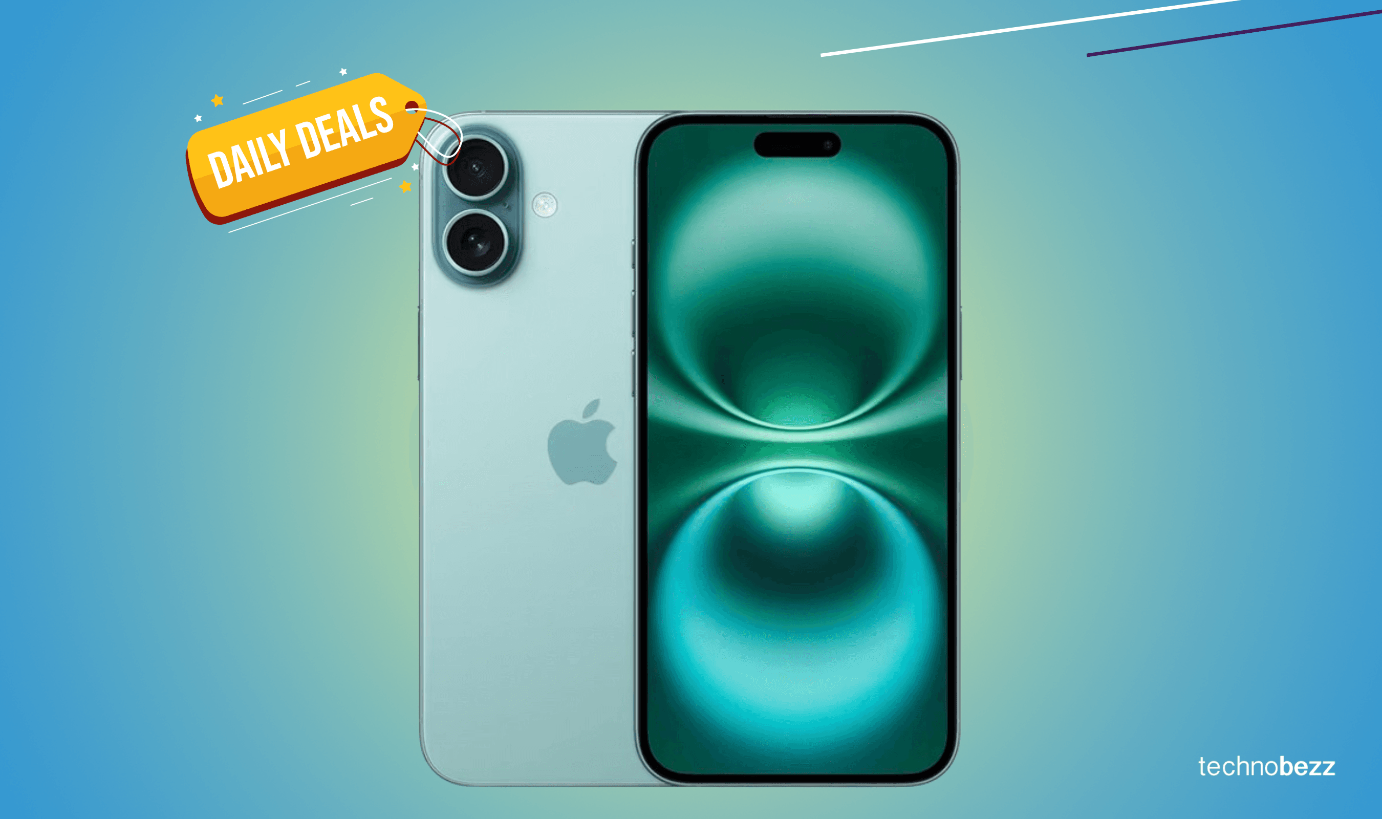 Apple iPhone 16 Teal drops to $563.31 