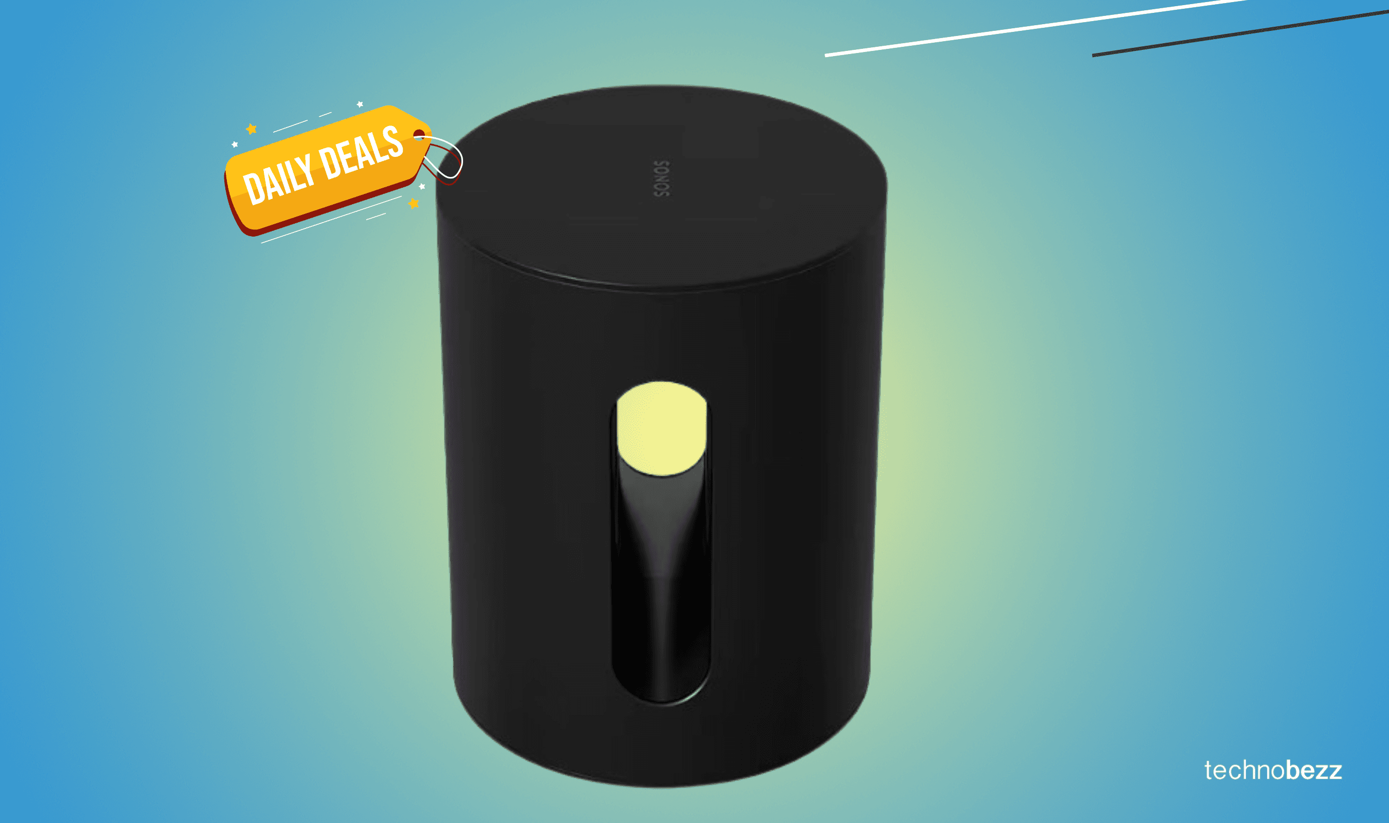 Sonos Sub Mini Black Compact drops to $399