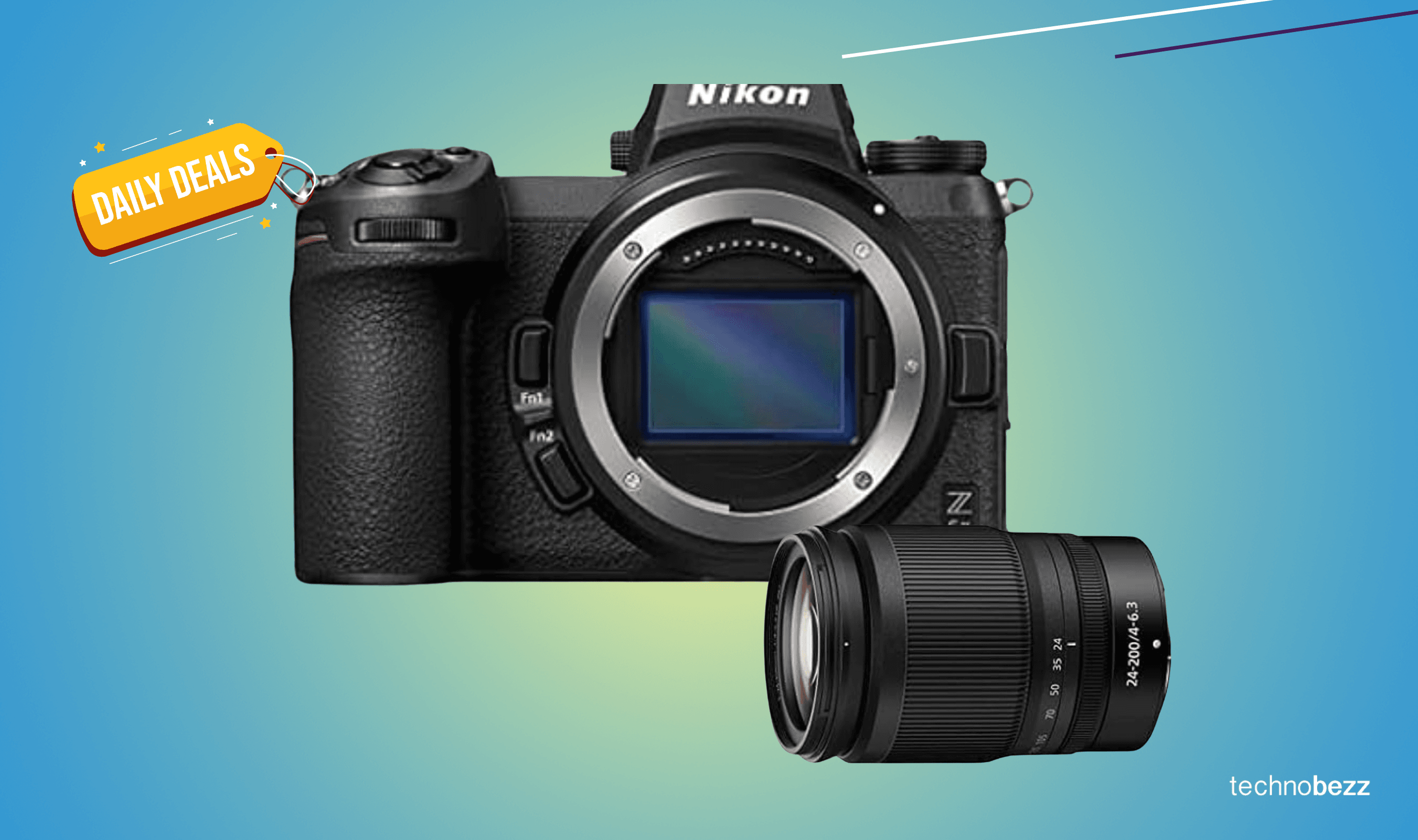 Nikon Z 6II FX-Format Mirrorless Camera Body drops to $2293.90