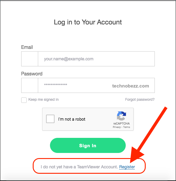 teamviewer create free account