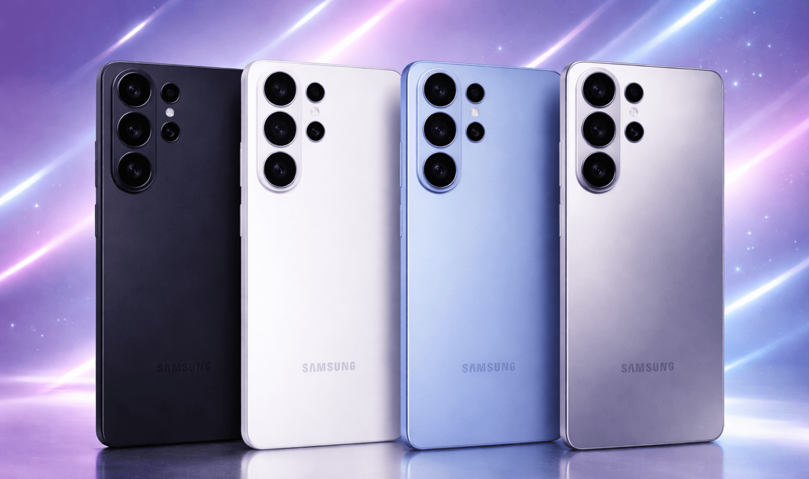 Samsung Galaxy S26 Ultra Leaks Reveal Four Muted Launch Colors