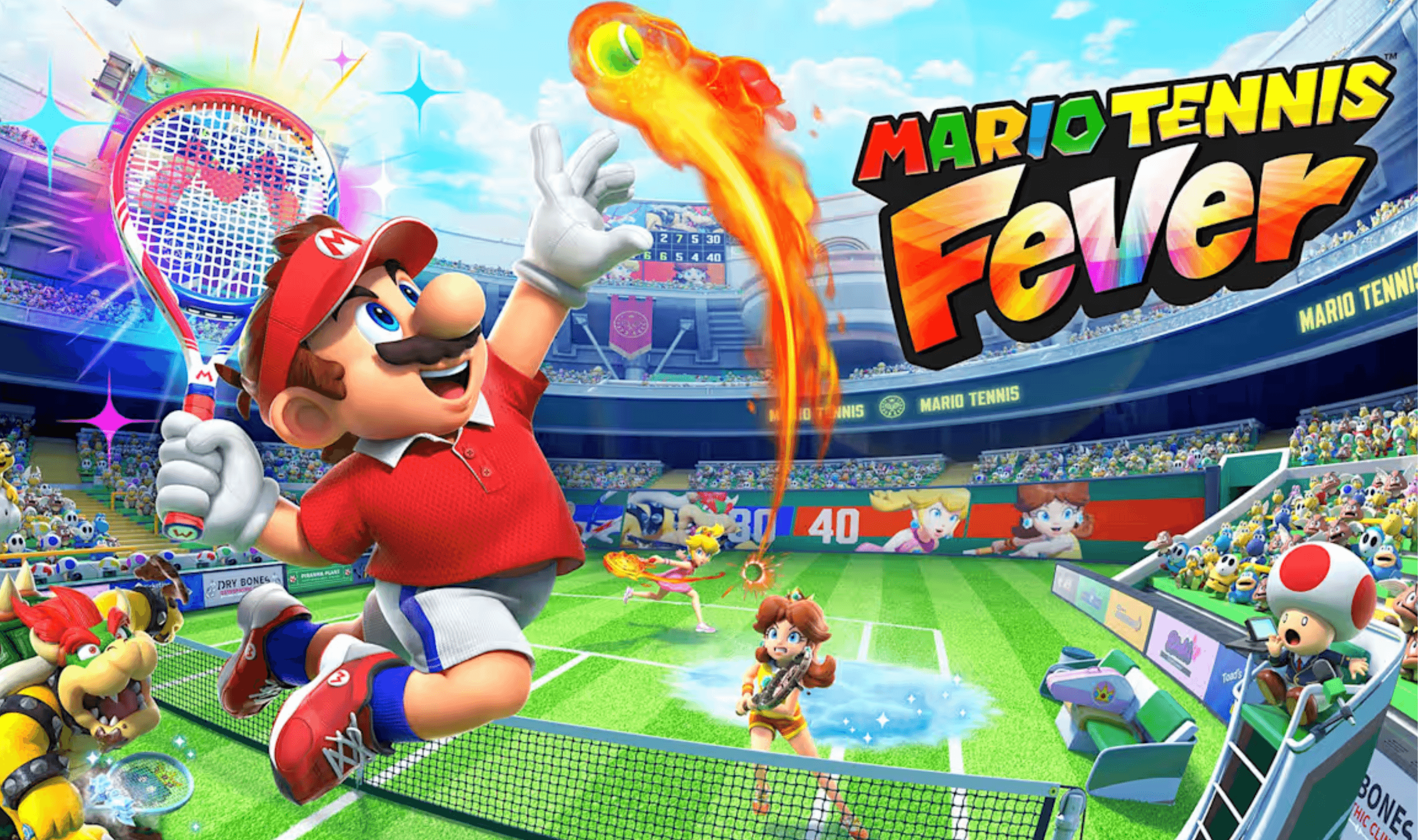 Gaming Age Reviews Mario Tennis Fever for Switch 2 with an 8.5 Score