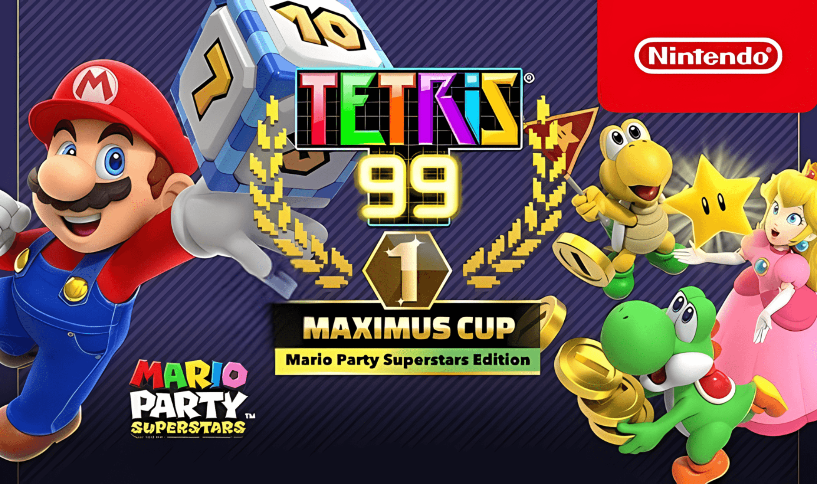 Tetris 99 launches its 52nd Maximus Cup with a Super Mario Galaxy theme
