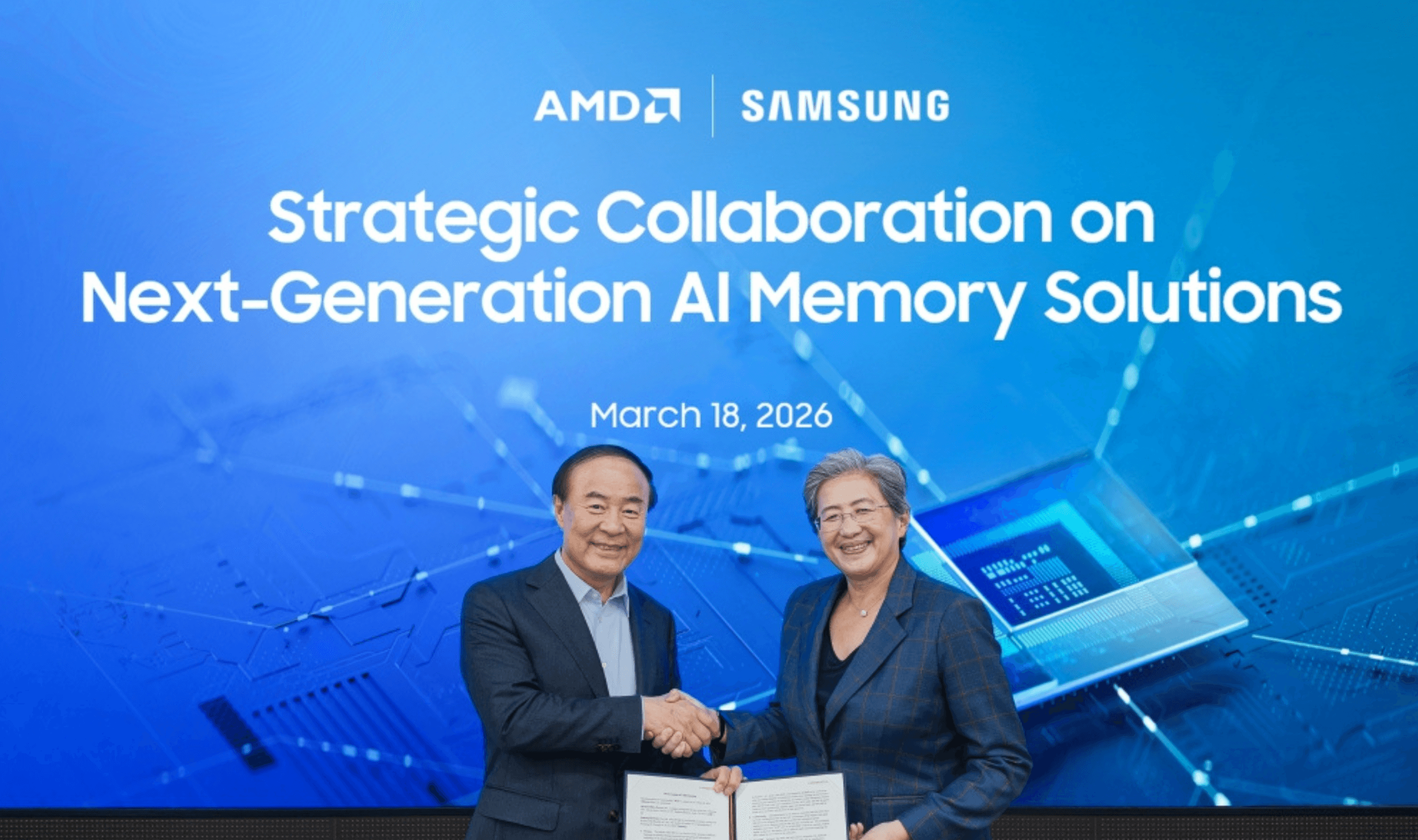 Samsung Secures AMD as Key HBM4 Supplier for Next-Gen AI Chips