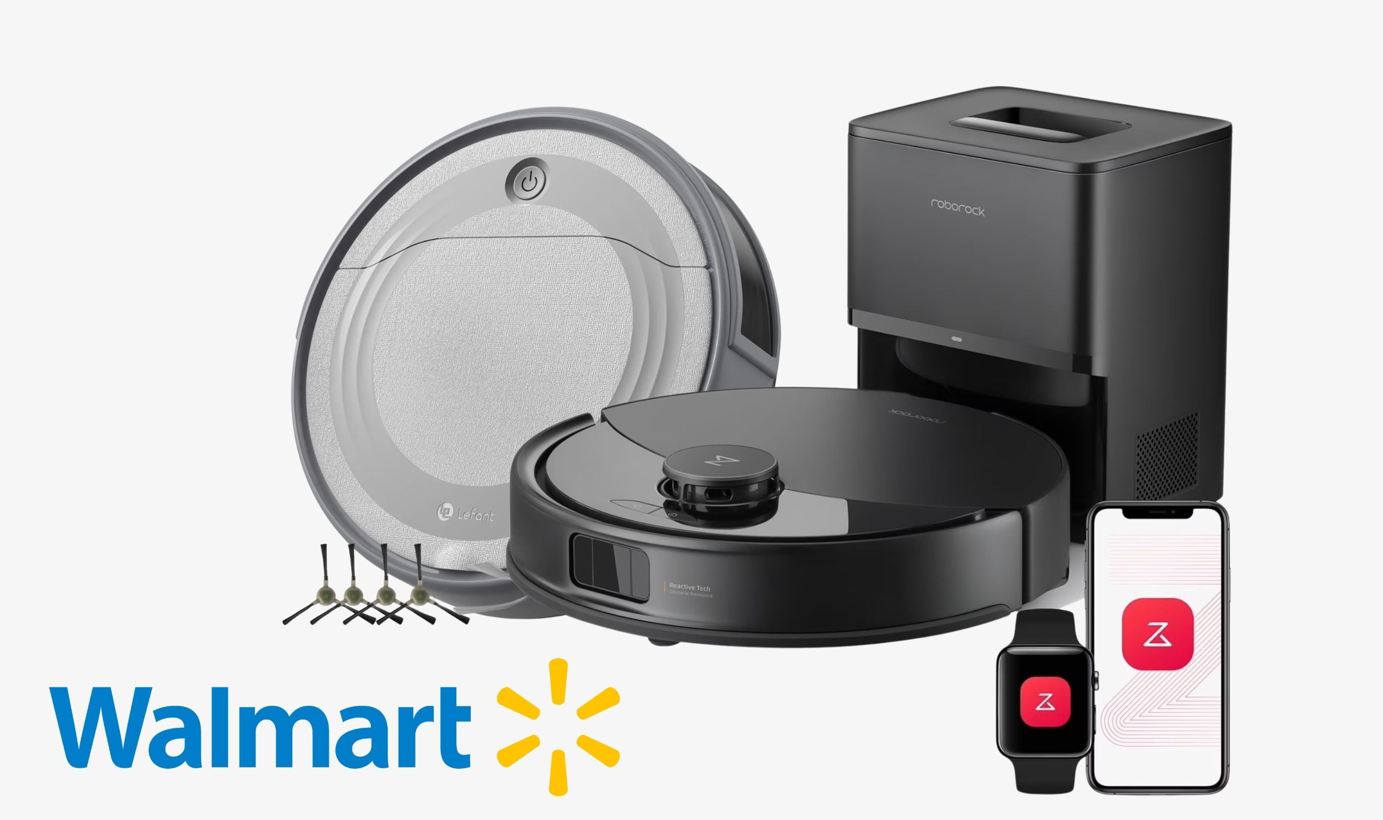 7 Walmart vacuum deals starting at $59.99, including Roborock and Lefant