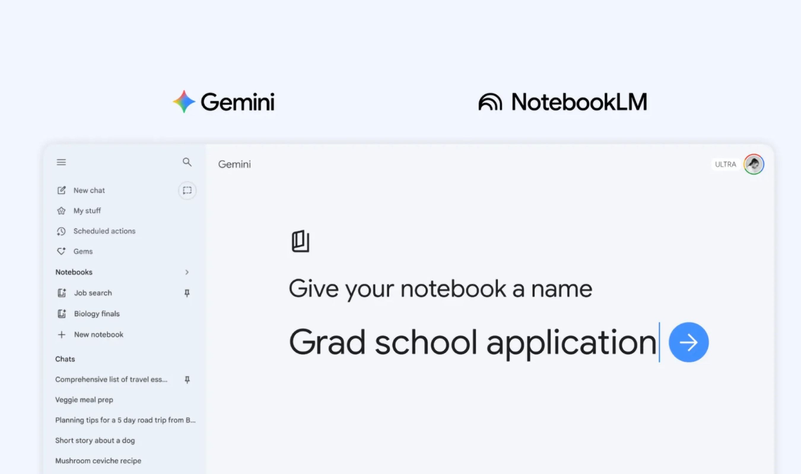 Google integrates its NotebookLM research tool directly into Gemini