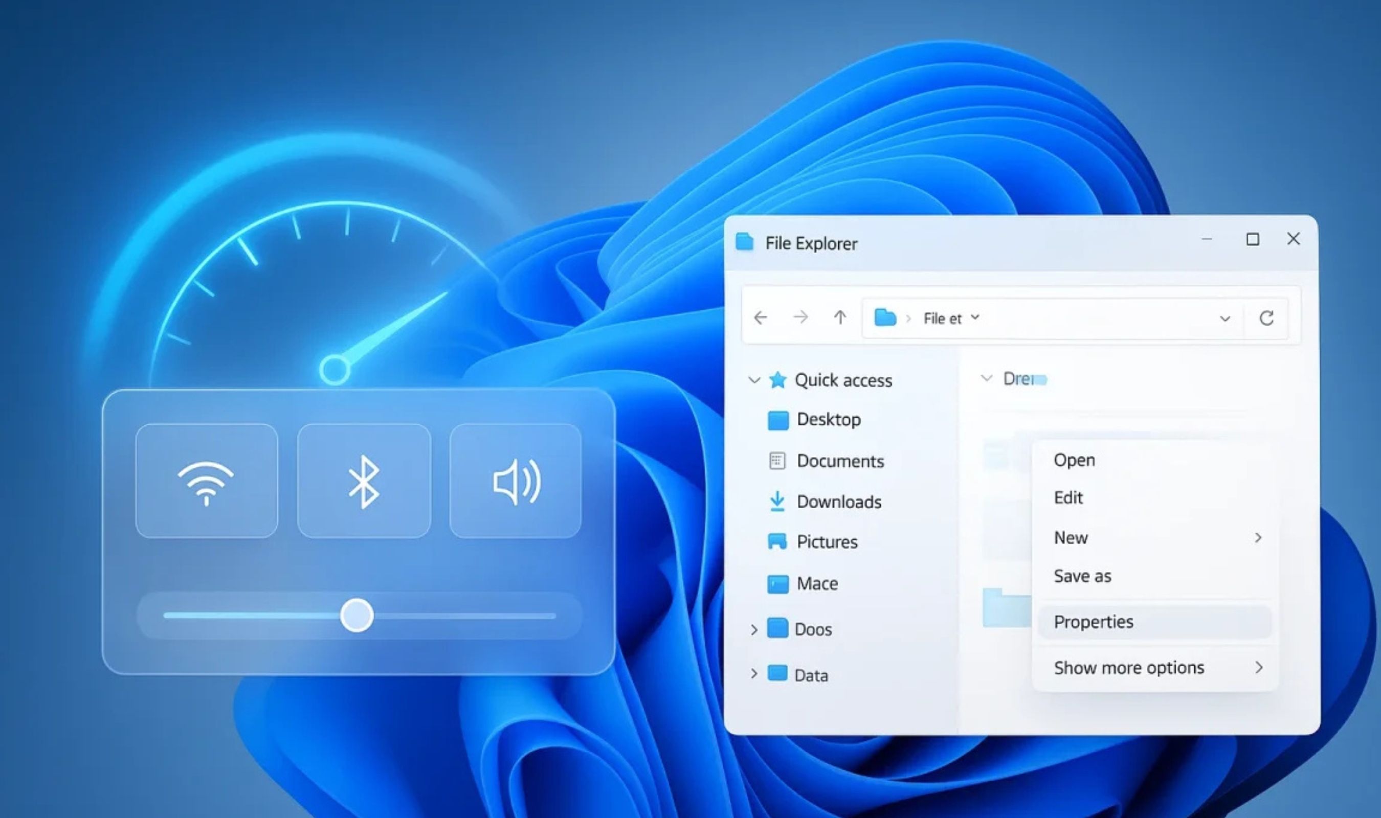 Microsoft confirms Windows 11 Quick Settings and right-click menus will load faster