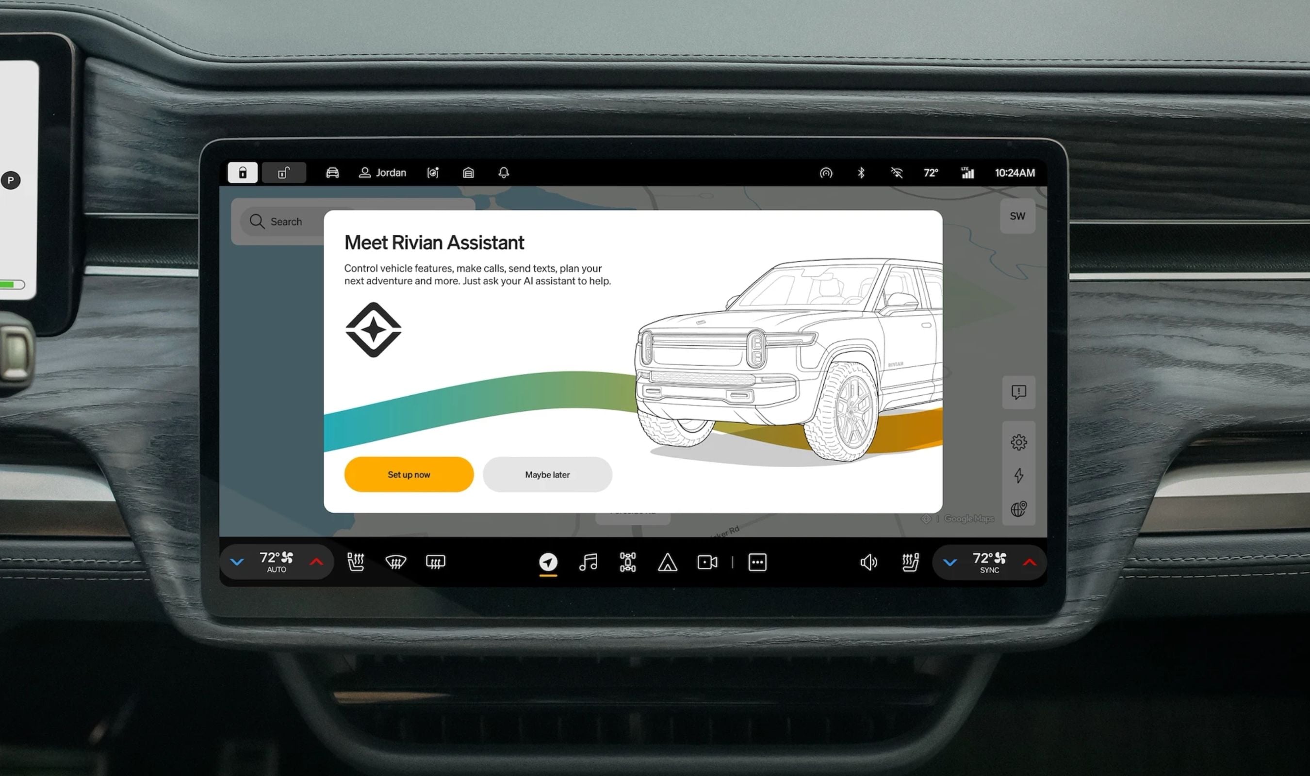 Rivian Ships AI Voice Assistant That Controls Vehicle Functions Hands Free