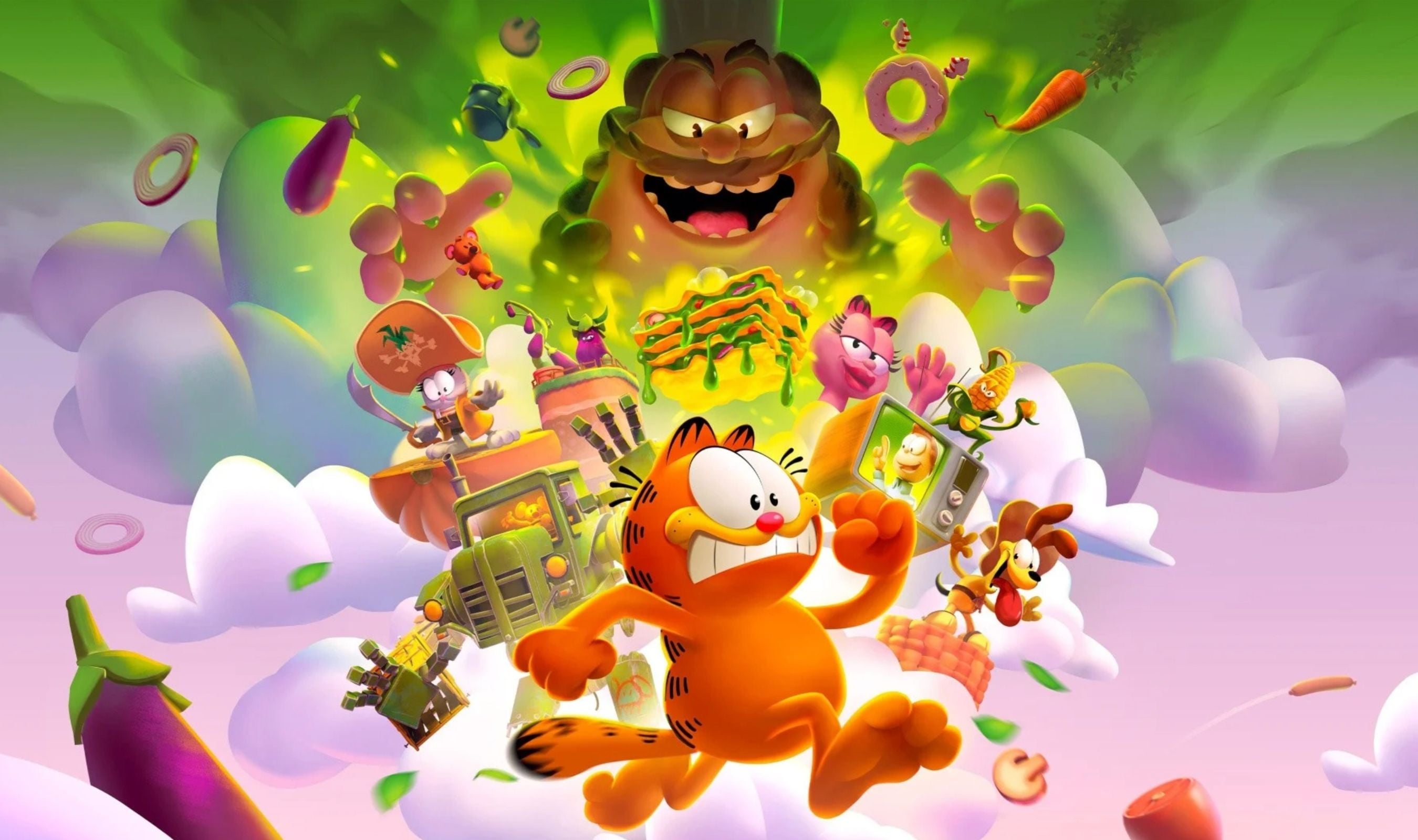 Microids Announces Garfield Escape from Monday 3D Platformer for September Launch